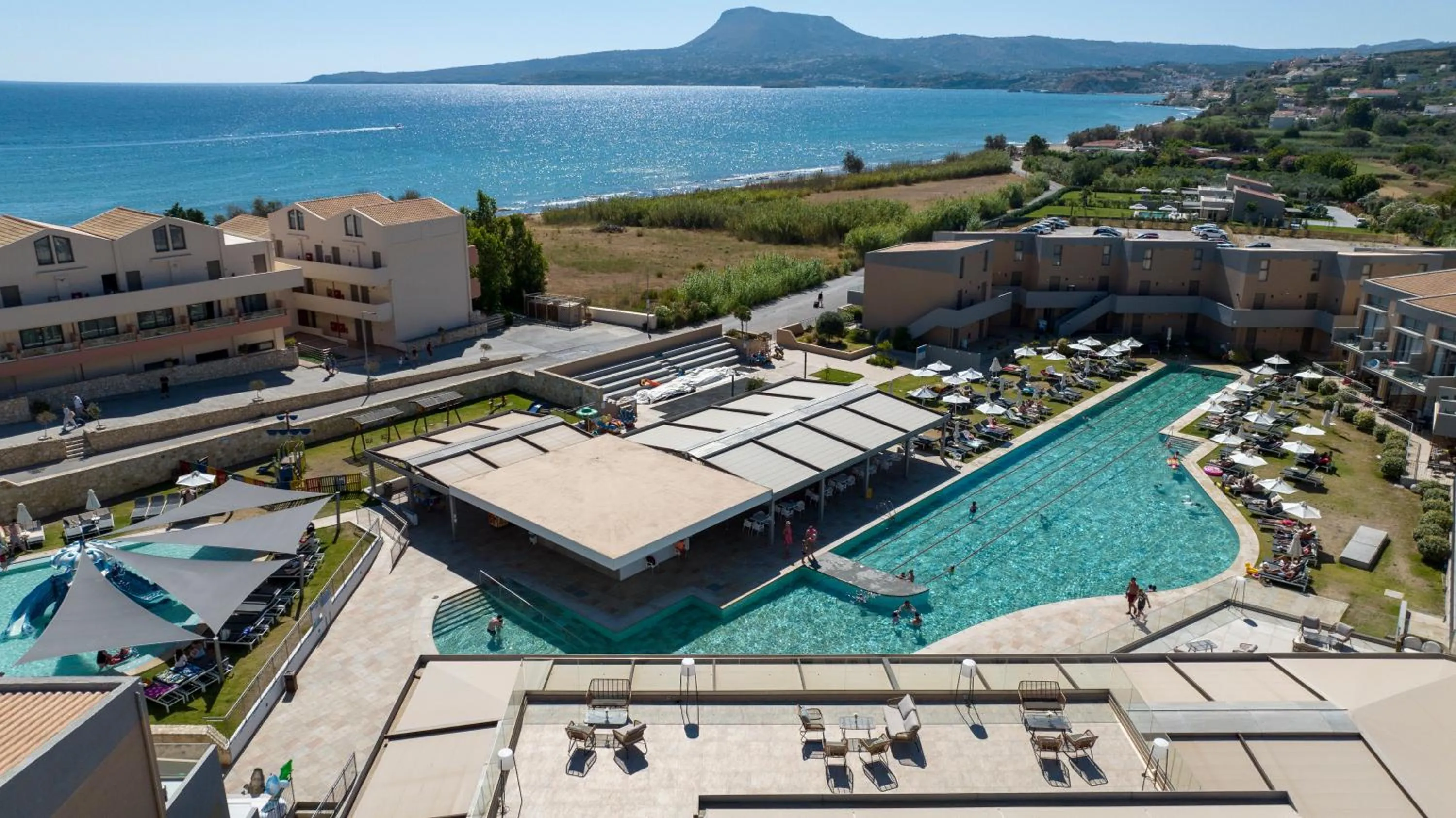 Bird&#x27;s eye view in Kiani Beach Resort Family All Inclusive