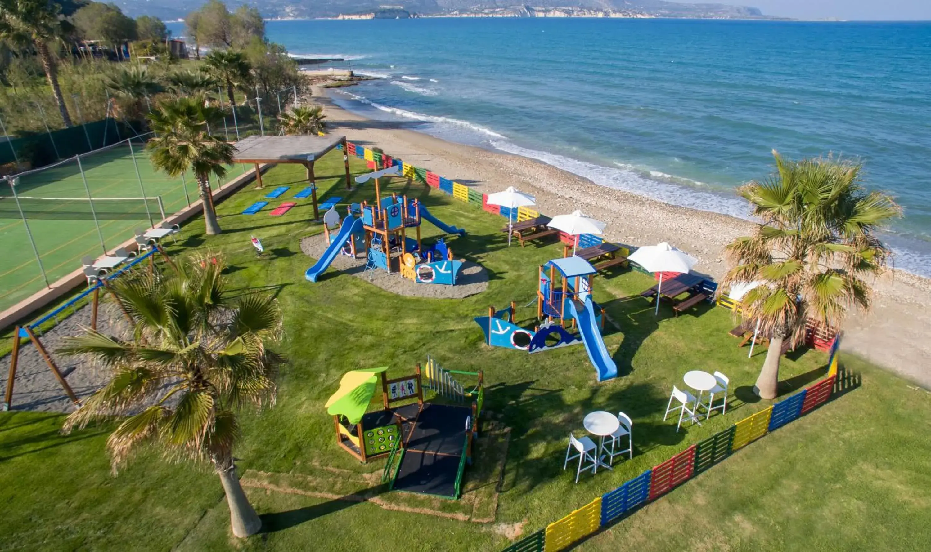 Bird's eye view in Kiani Beach Resort Family All Inclusive Bird's eye view in Kiani Beach Resort Family All Inclusive
