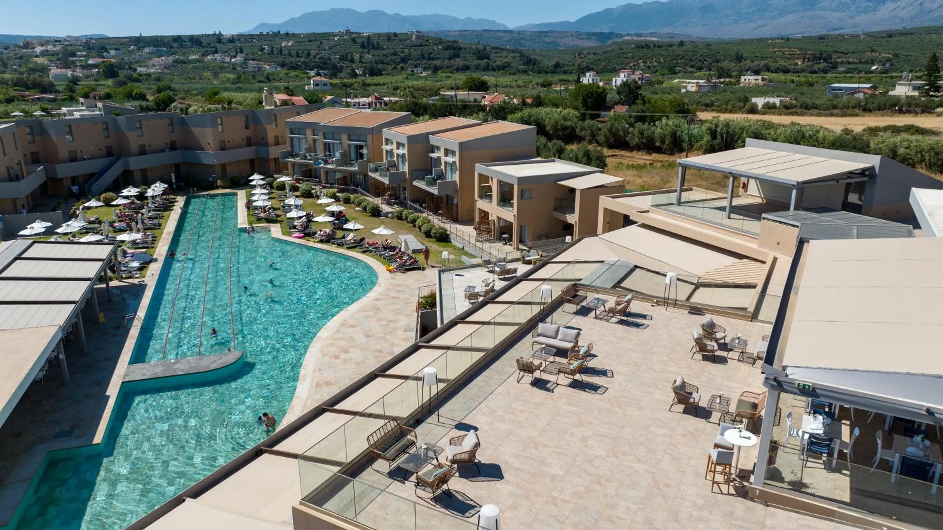 Bird&#x27;s eye view in Kiani Beach Resort Family All Inclusive