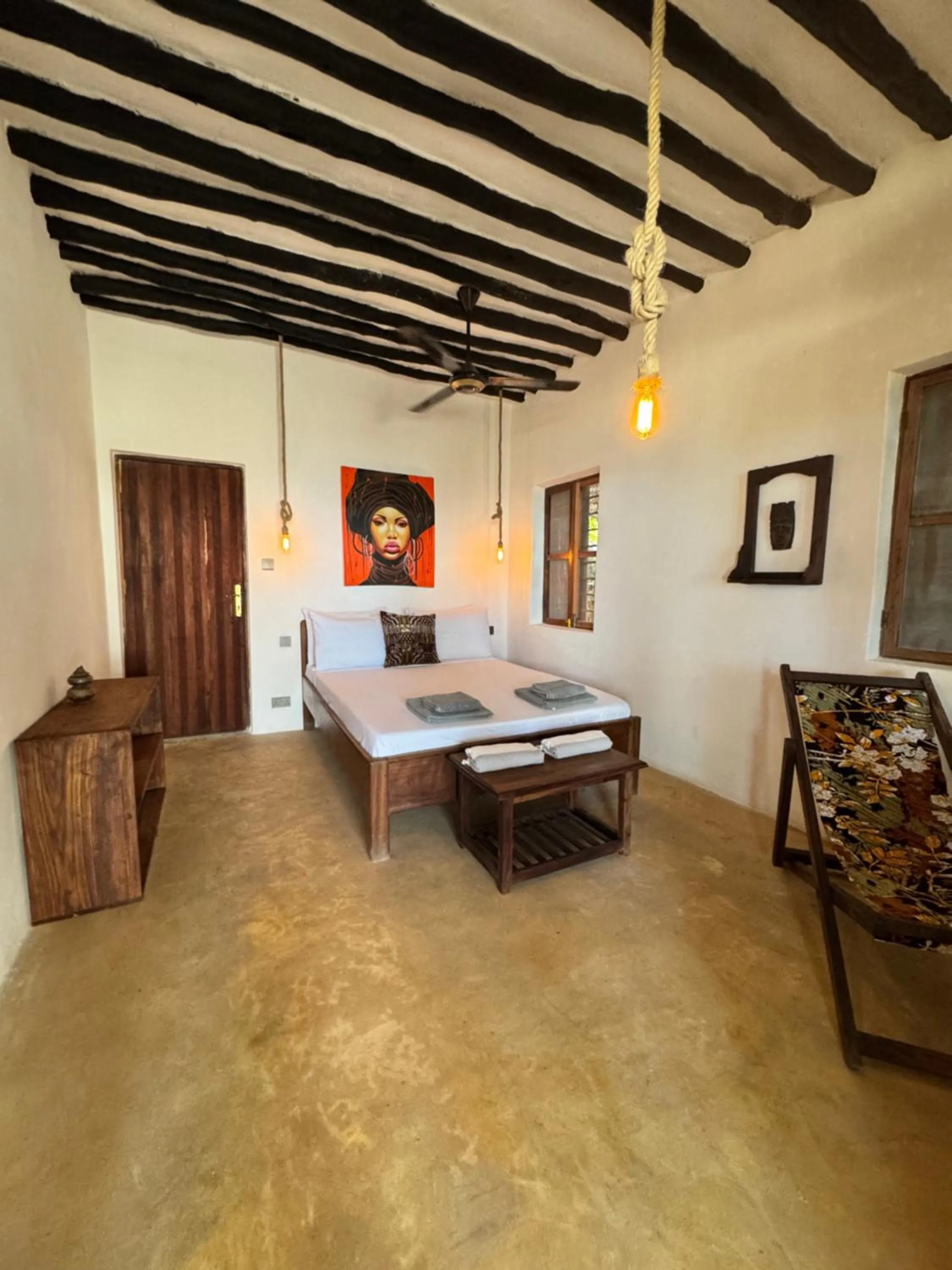 Bed in Mango Beach House