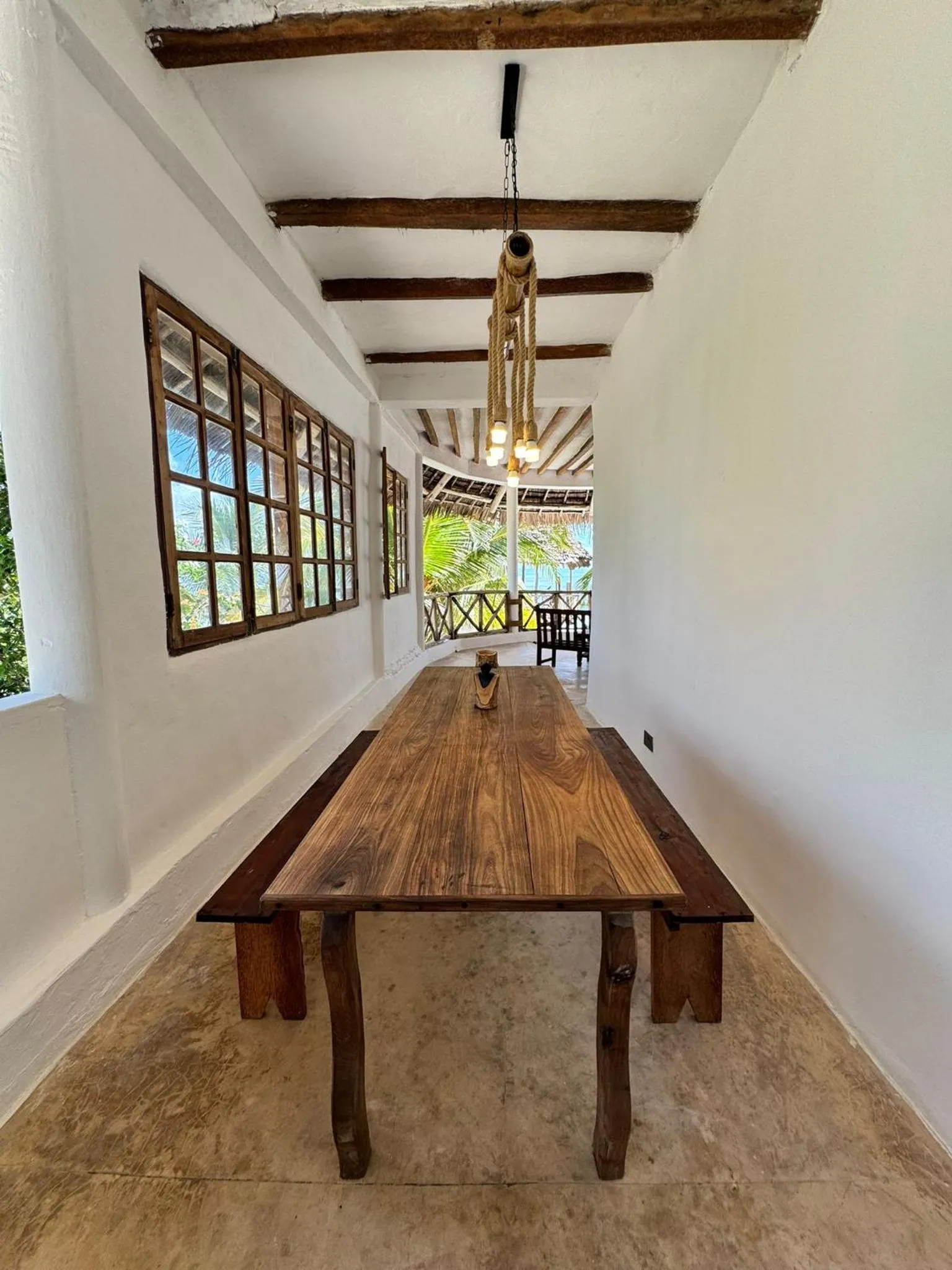 Dining area in Mango Beach House