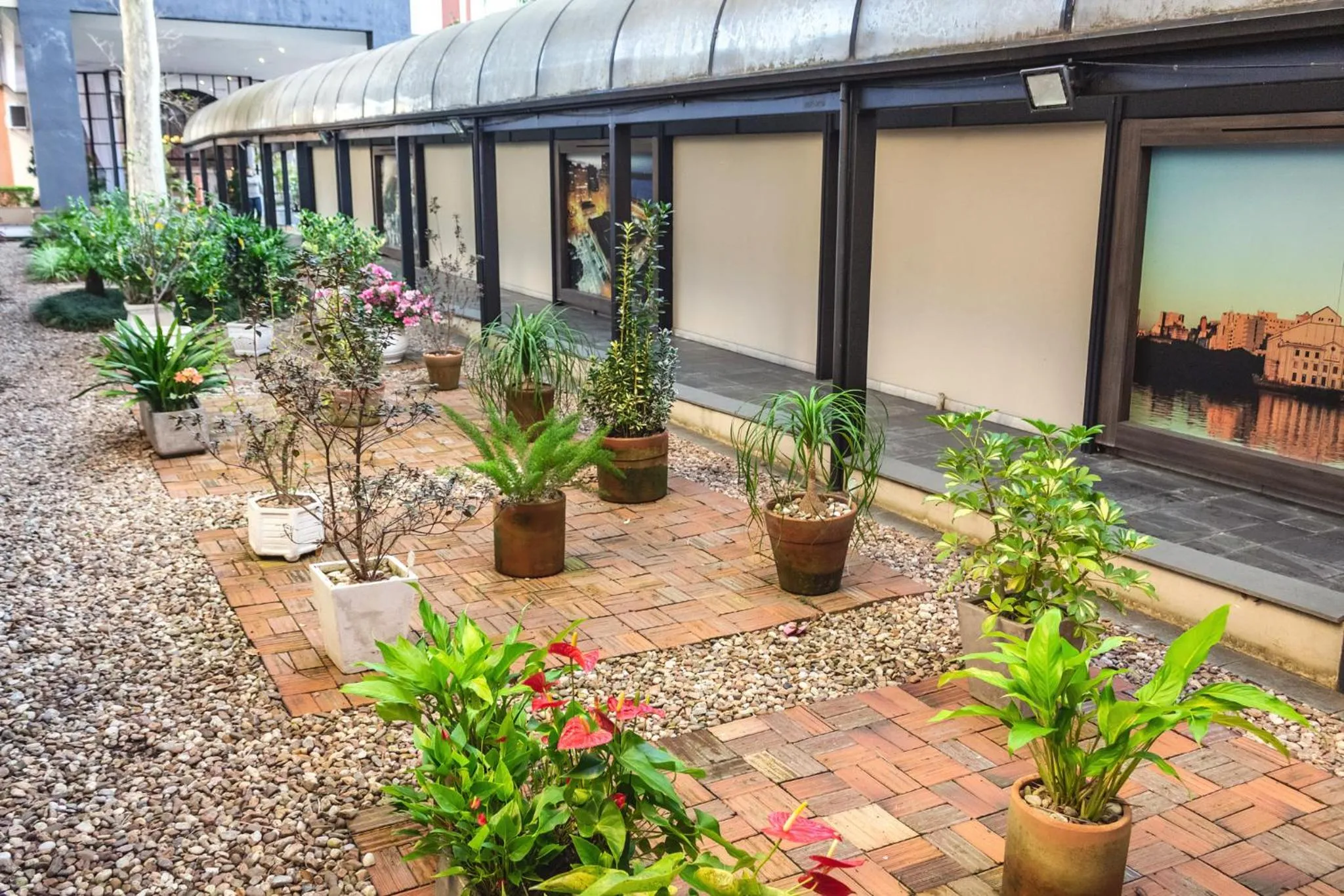 Facade/entrance in Piazza Navona Porto Alegre by Intercity