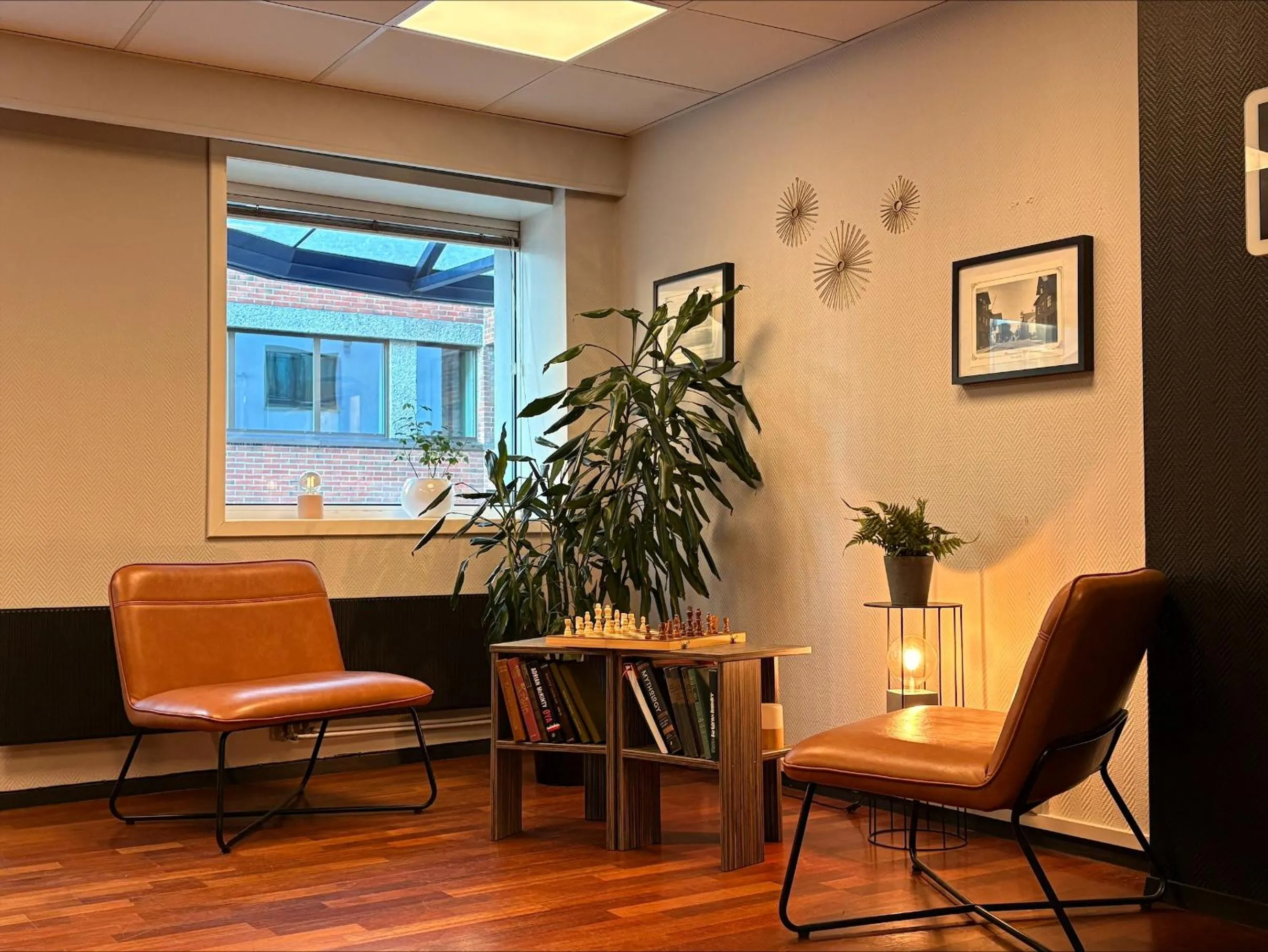 Lobby or reception in Hotel Haugesund