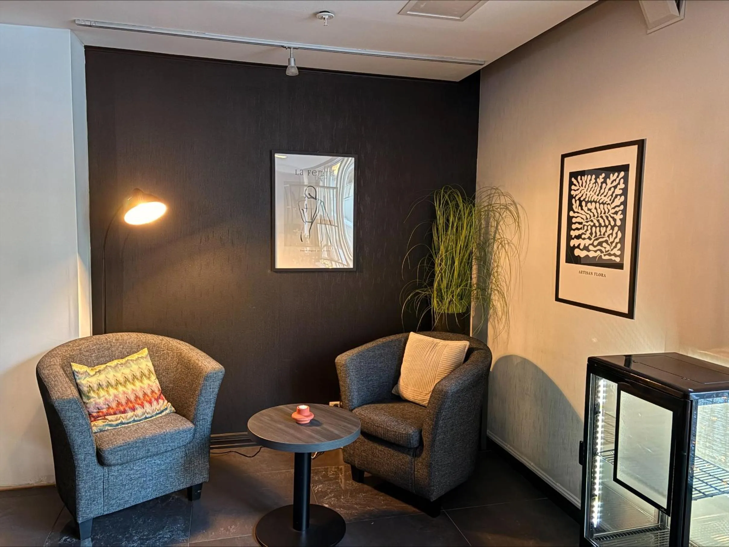 Lobby or reception in Hotel Haugesund