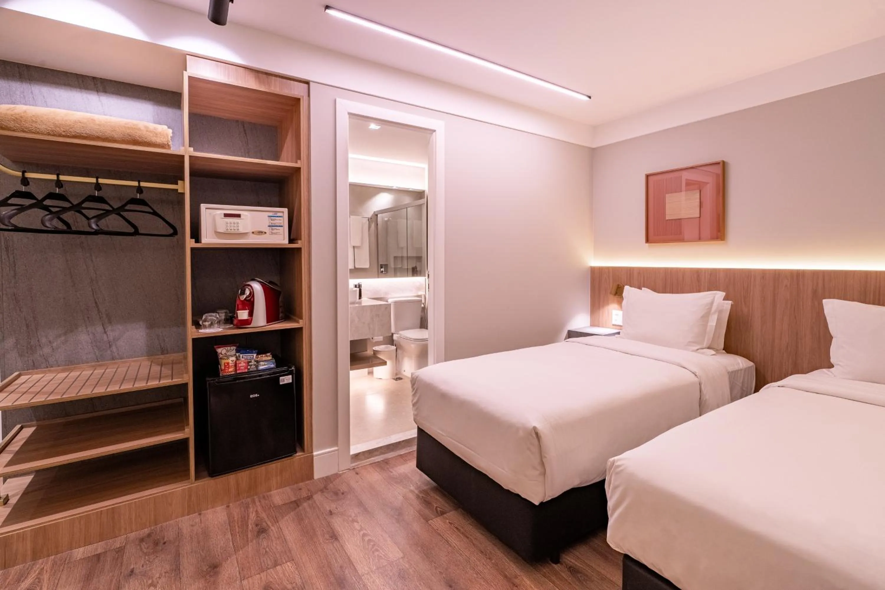 Bedroom, Bed in Intercity São Paulo Nações Unidas