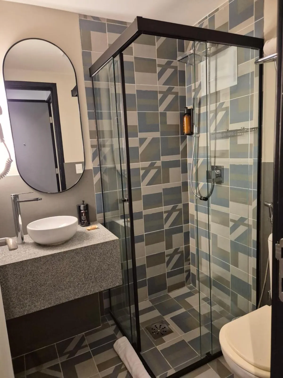 Bathroom in Intercity São Paulo Nações Unidas