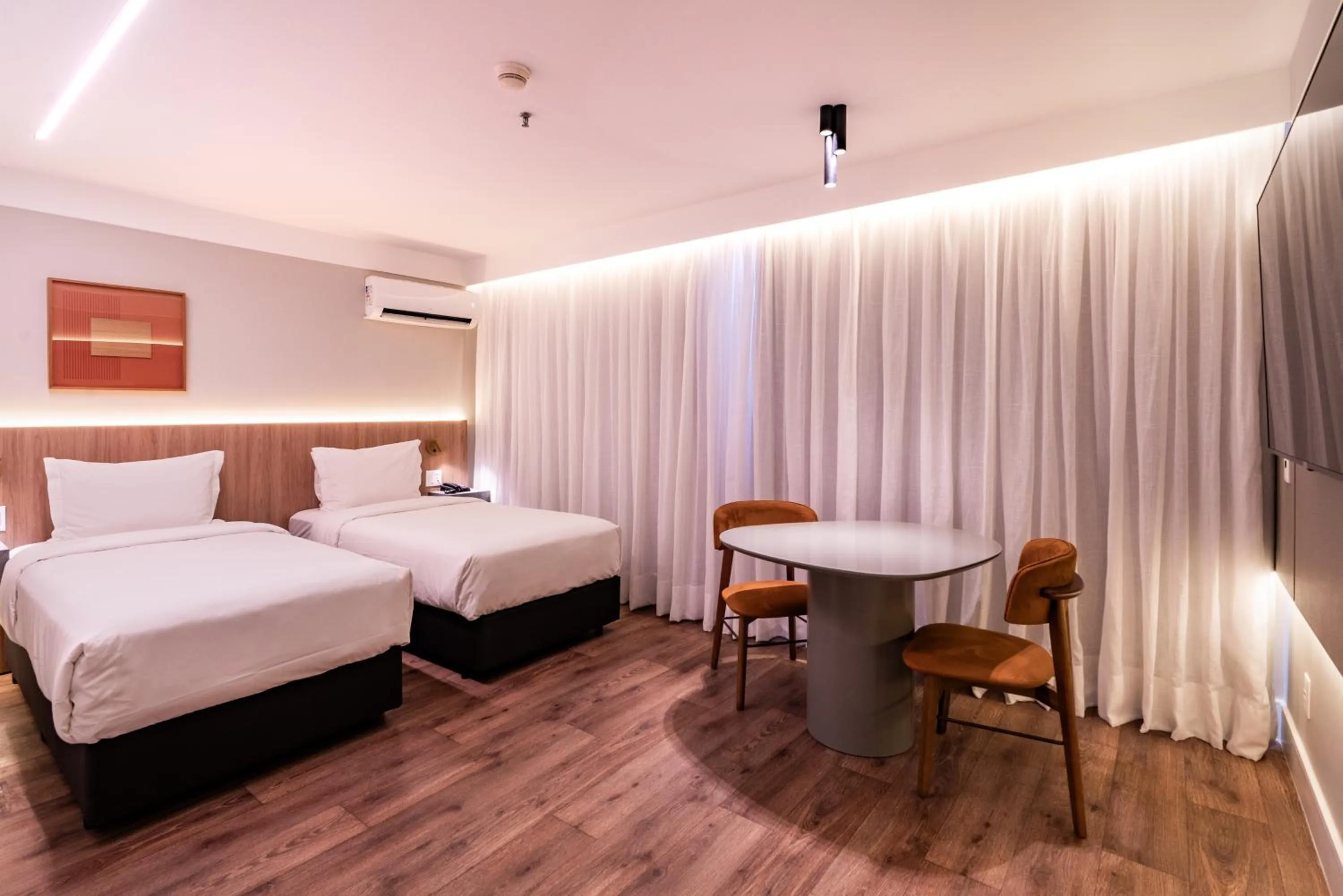 Bedroom, Bed in Intercity São Paulo Nações Unidas