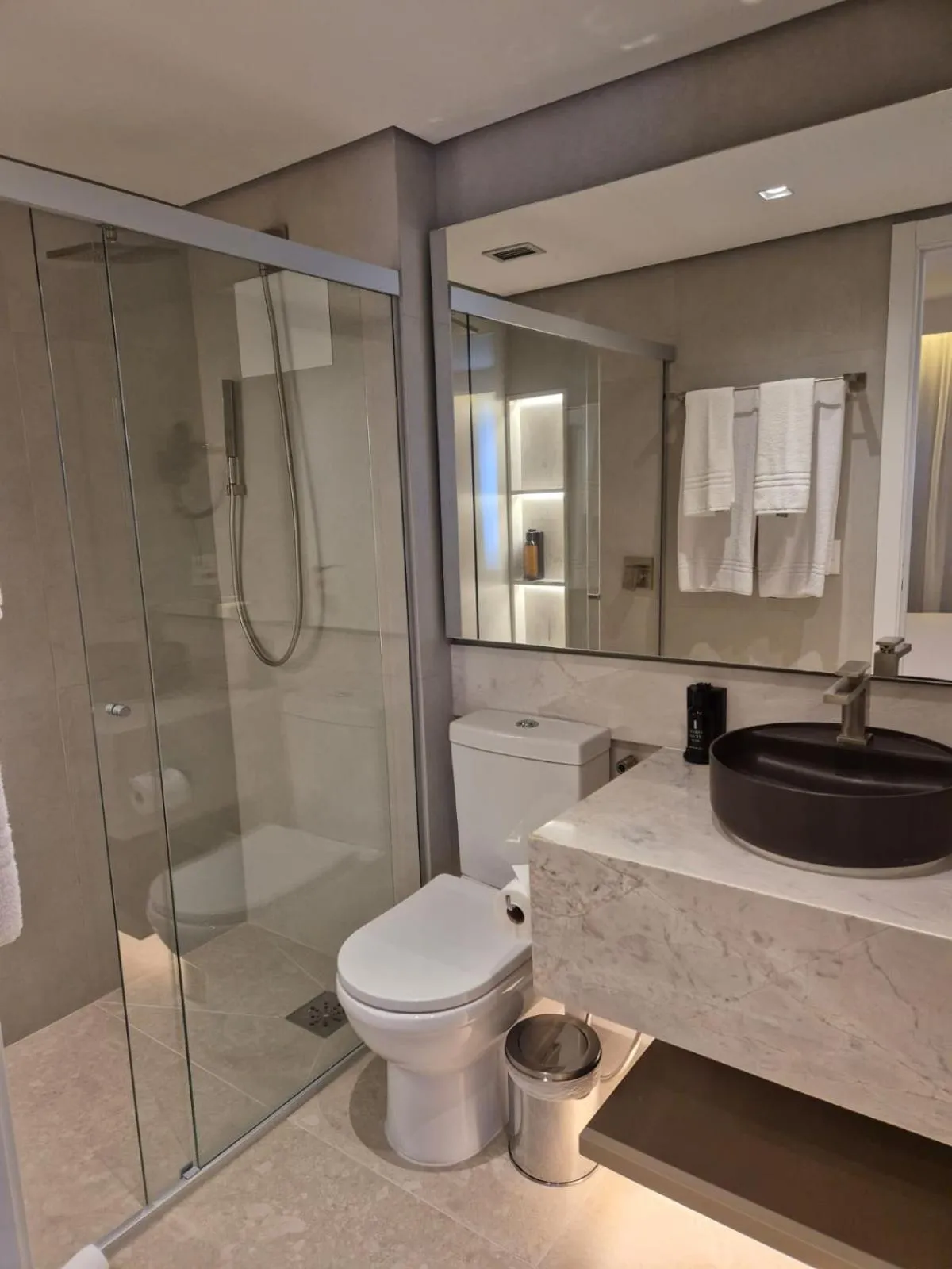 Bathroom in Intercity São Paulo Nações Unidas