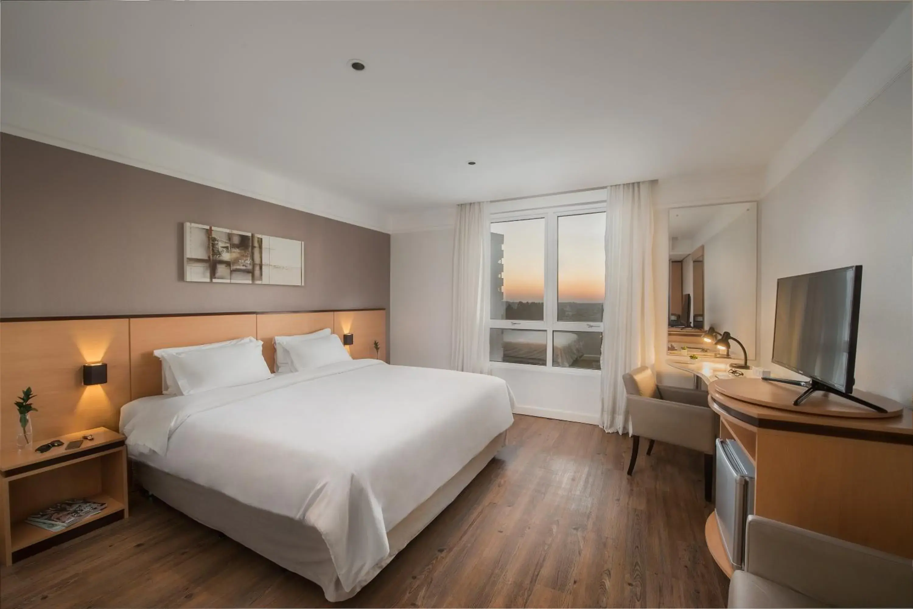 Photo of the whole room, Bed in Intercity Caxias do Sul Photo of the whole room, Bed in Intercity Caxias do Sul