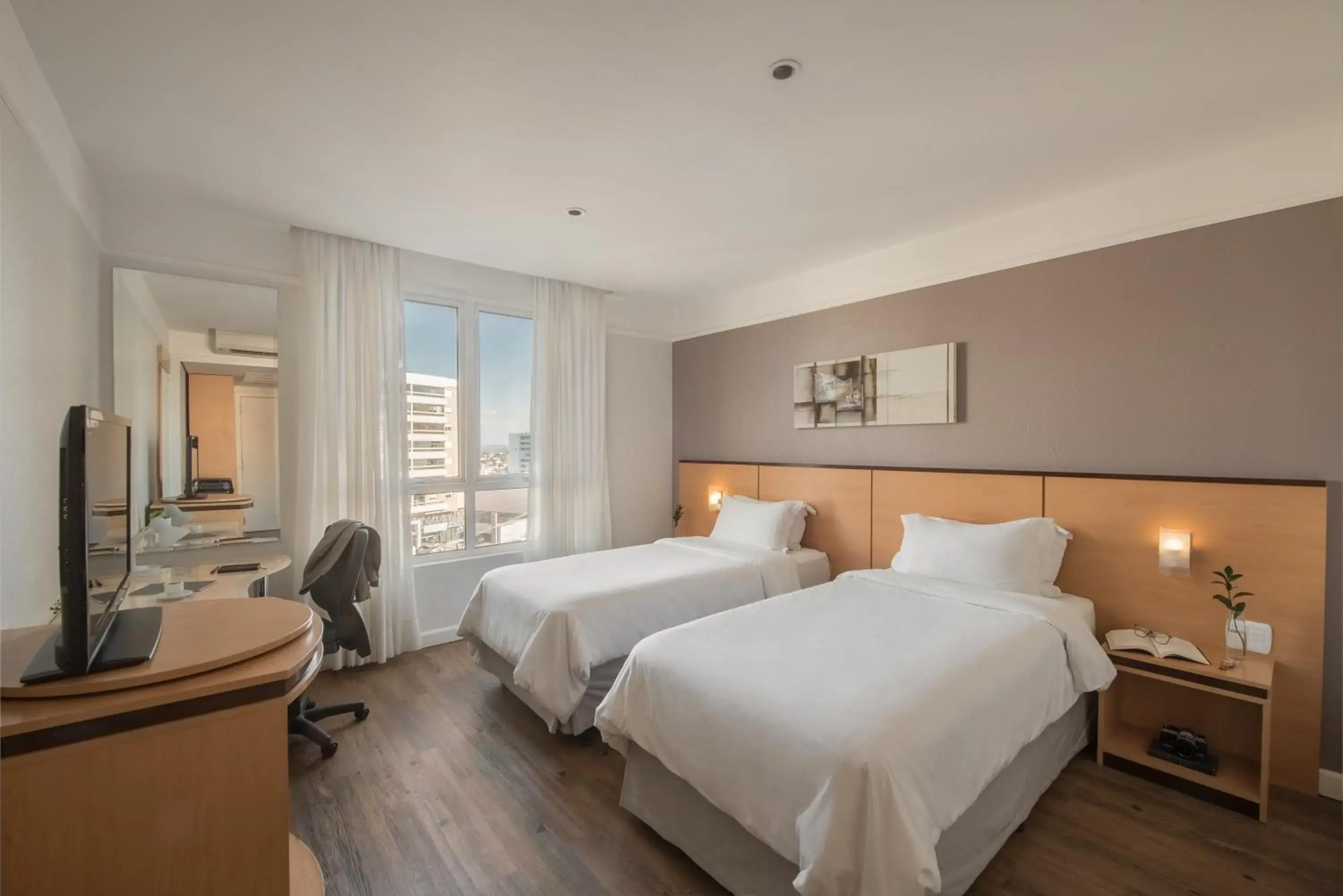 Photo of the whole room, Bed in Intercity Caxias do Sul Photo of the whole room, Bed in Intercity Caxias do Sul