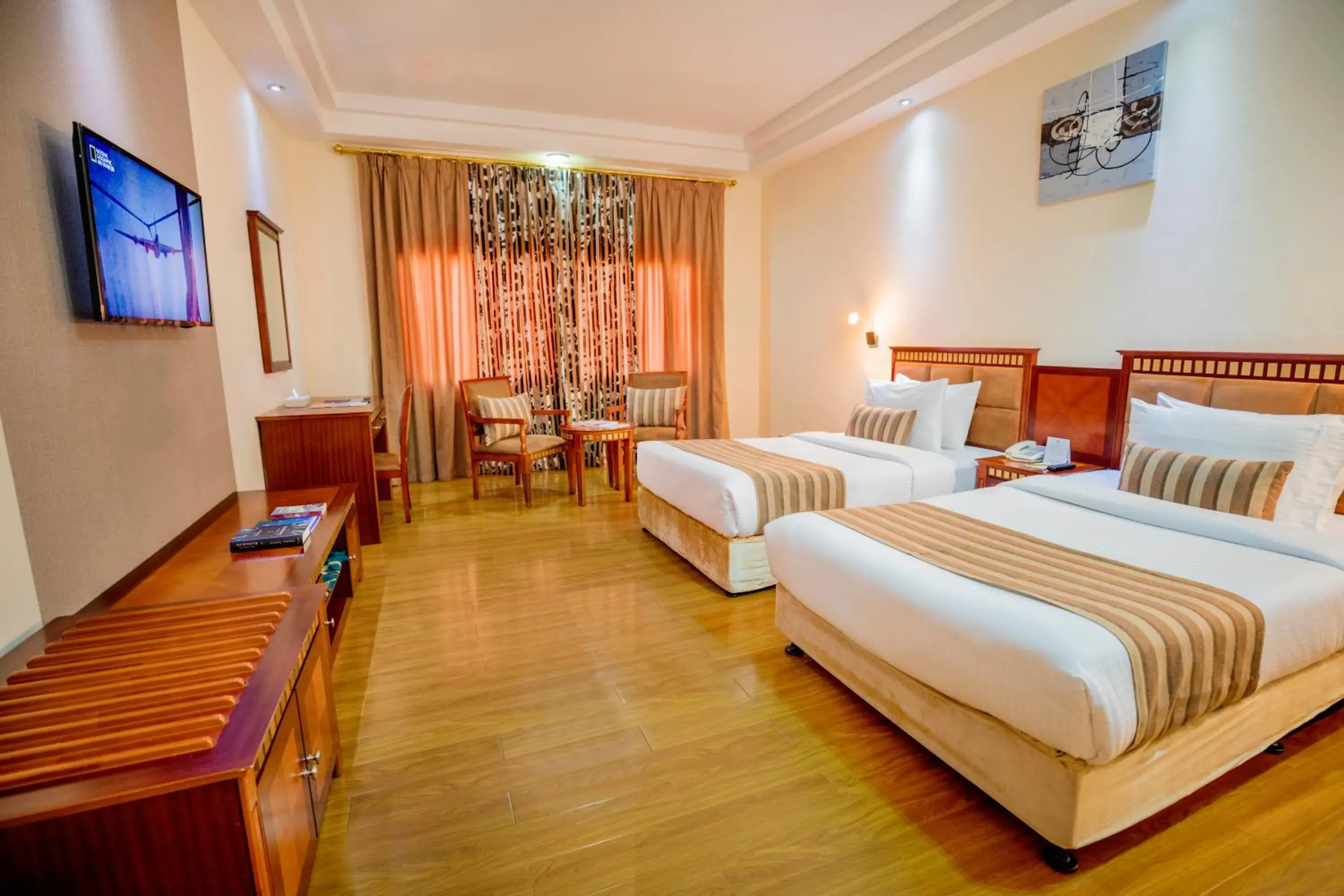 Bedroom, Bed in Hamdan Plaza Hotel Salalah, an HTG Hotel Bedroom, Bed in Hamdan Plaza Hotel Salalah, an HTG Hotel