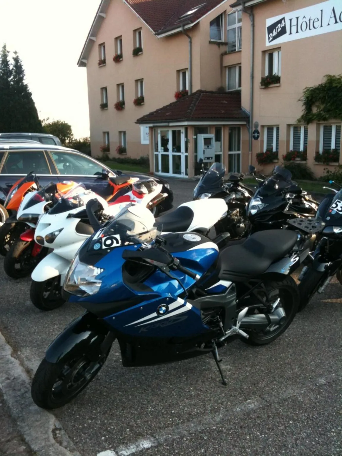 Decorative detail in Hôtel Acacia Nancy sud Lunéville