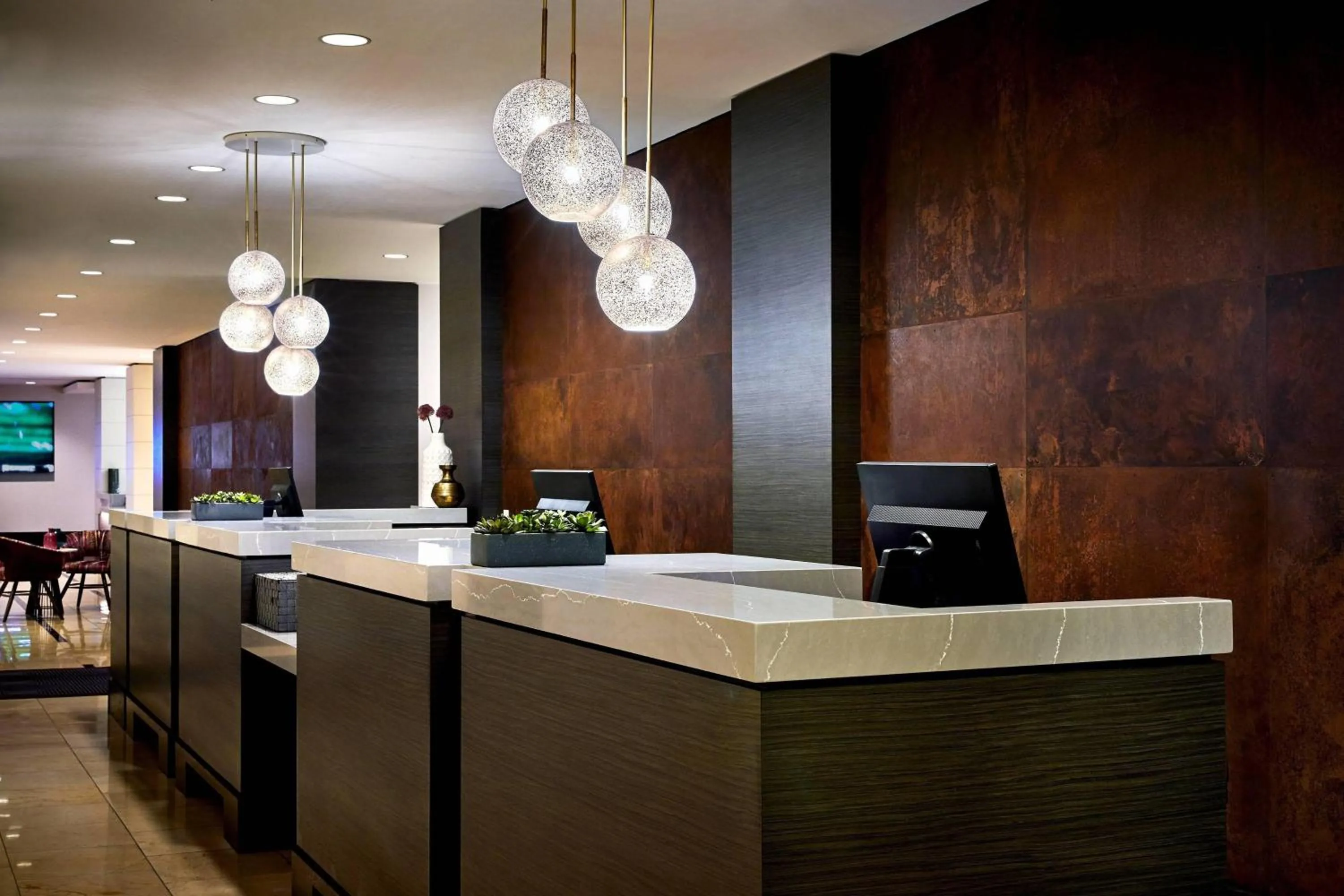 Lobby or reception in San Francisco Marriott Union Square