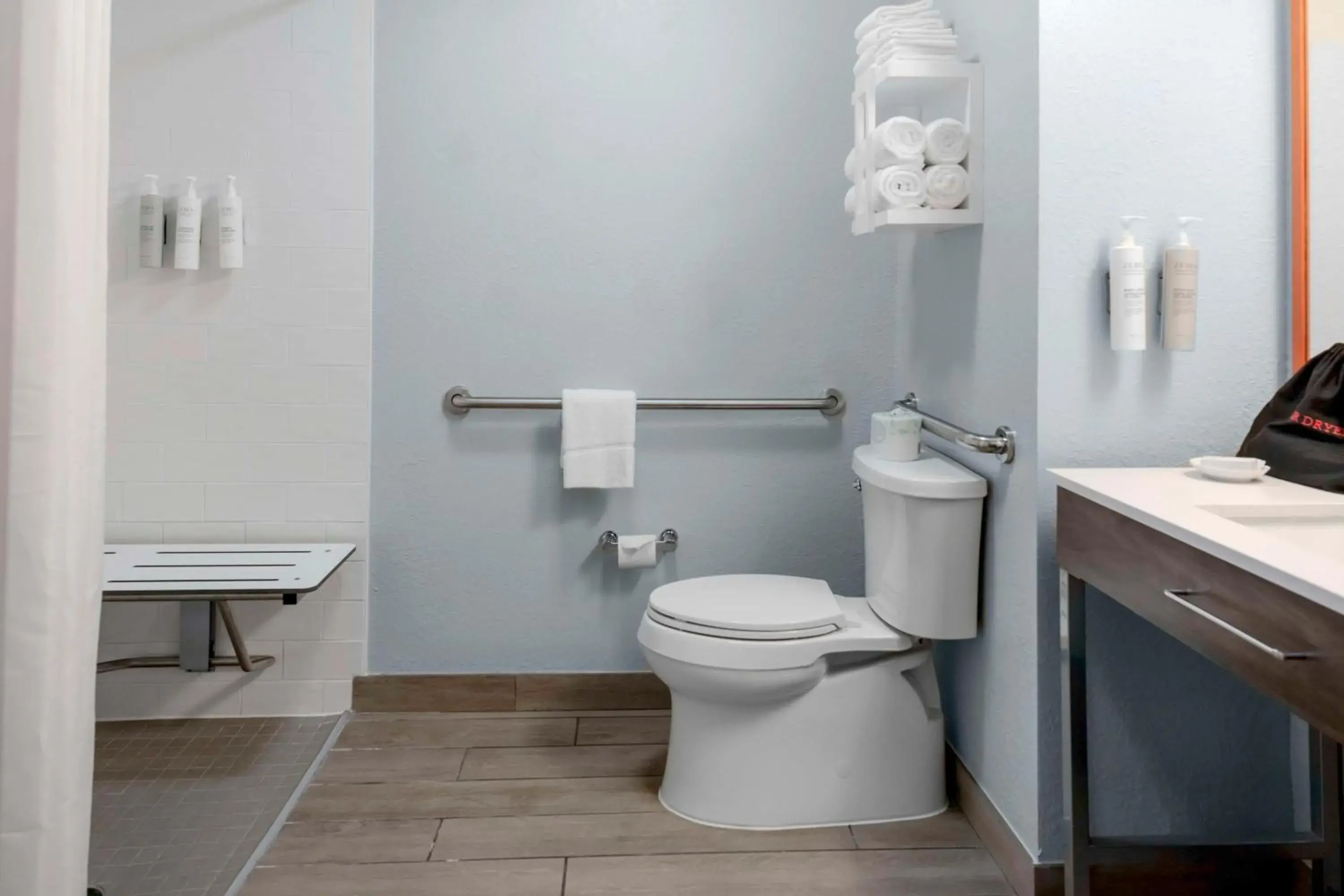 Bathroom in Hampton Inn Sarasota I-75 Bee Ridge Bathroom in Hampton Inn Sarasota I-75 Bee Ridge