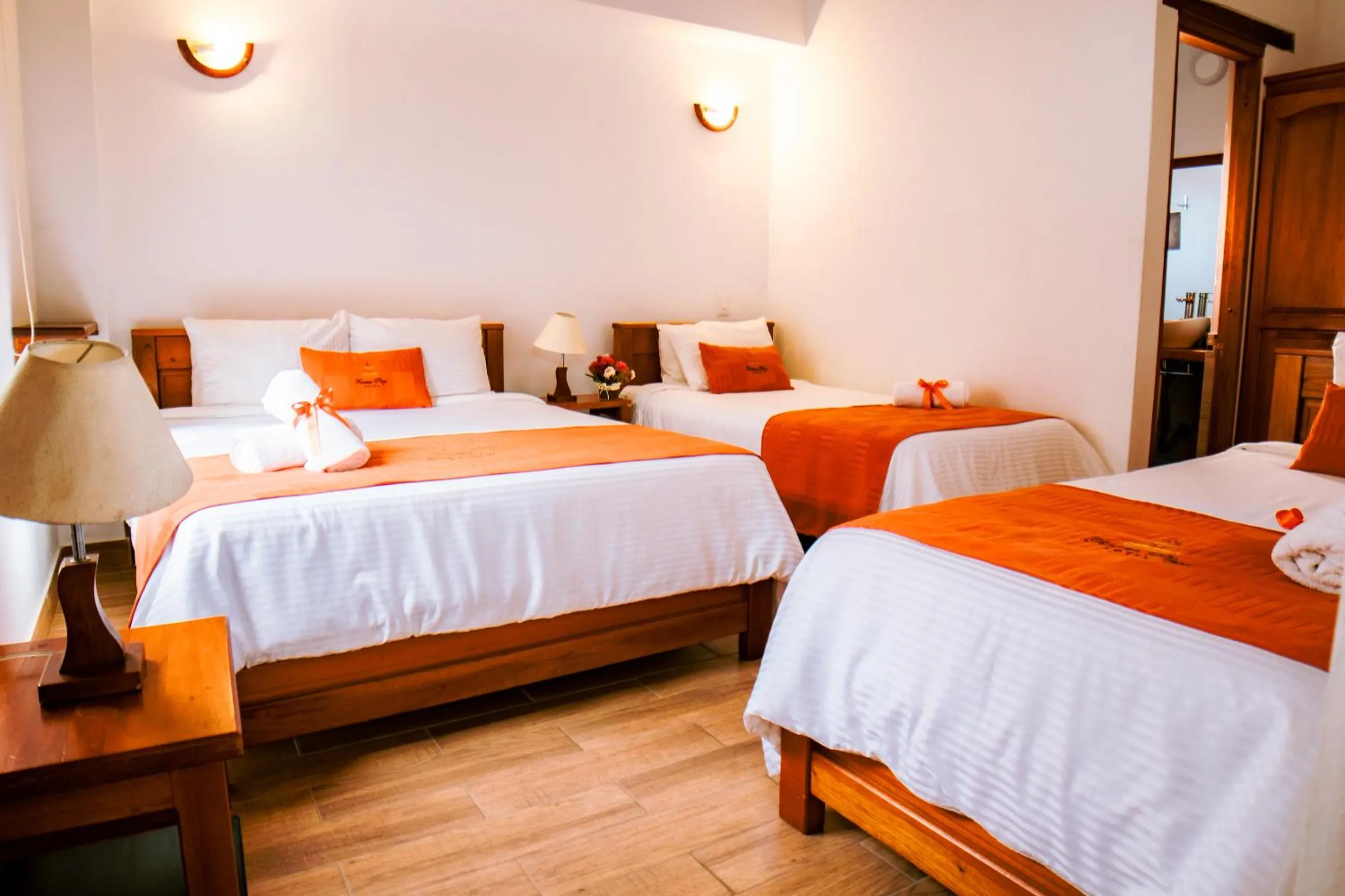 Bed in Fontana Plaza Hotel