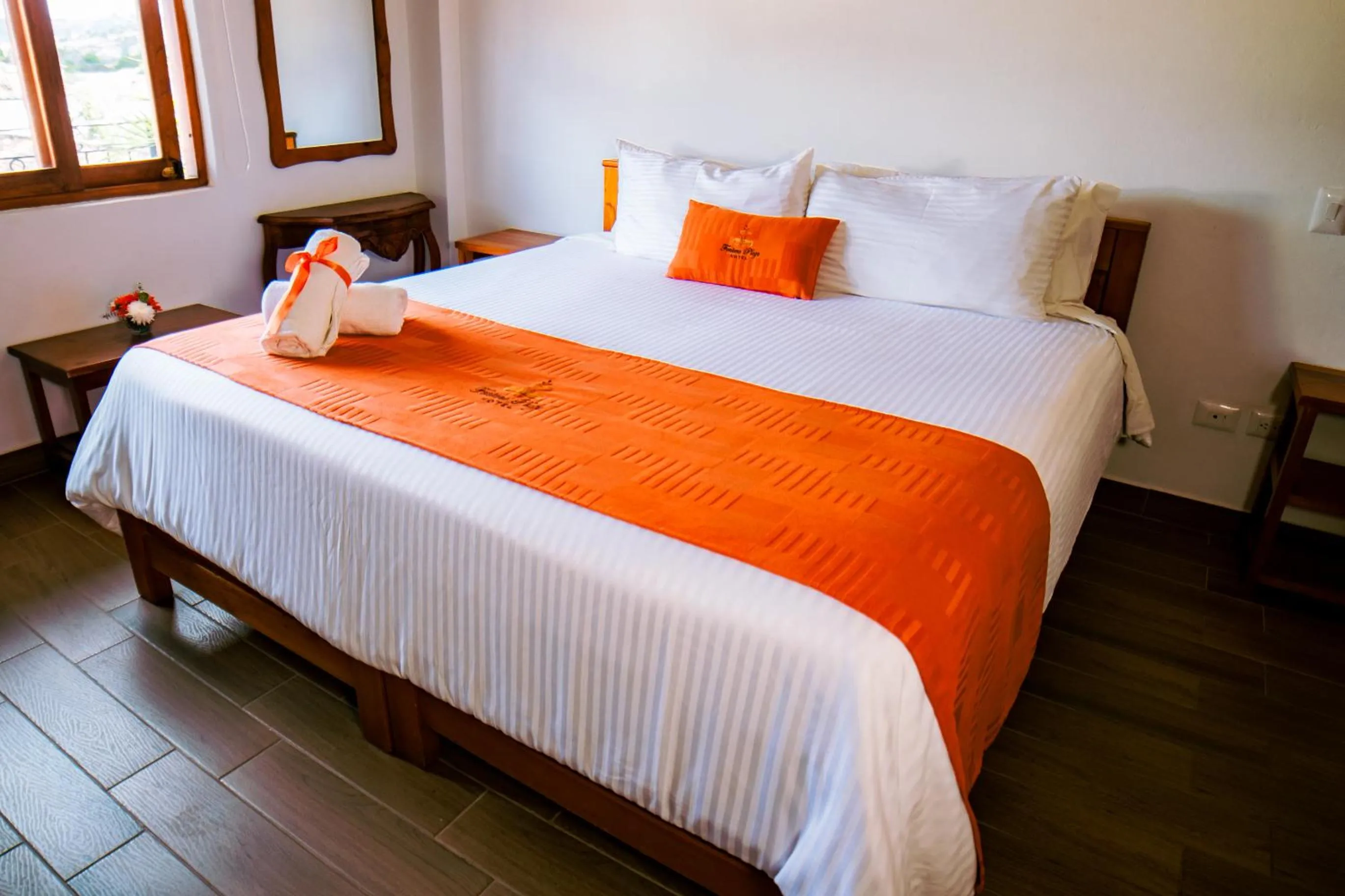 Bed in Fontana Plaza Hotel