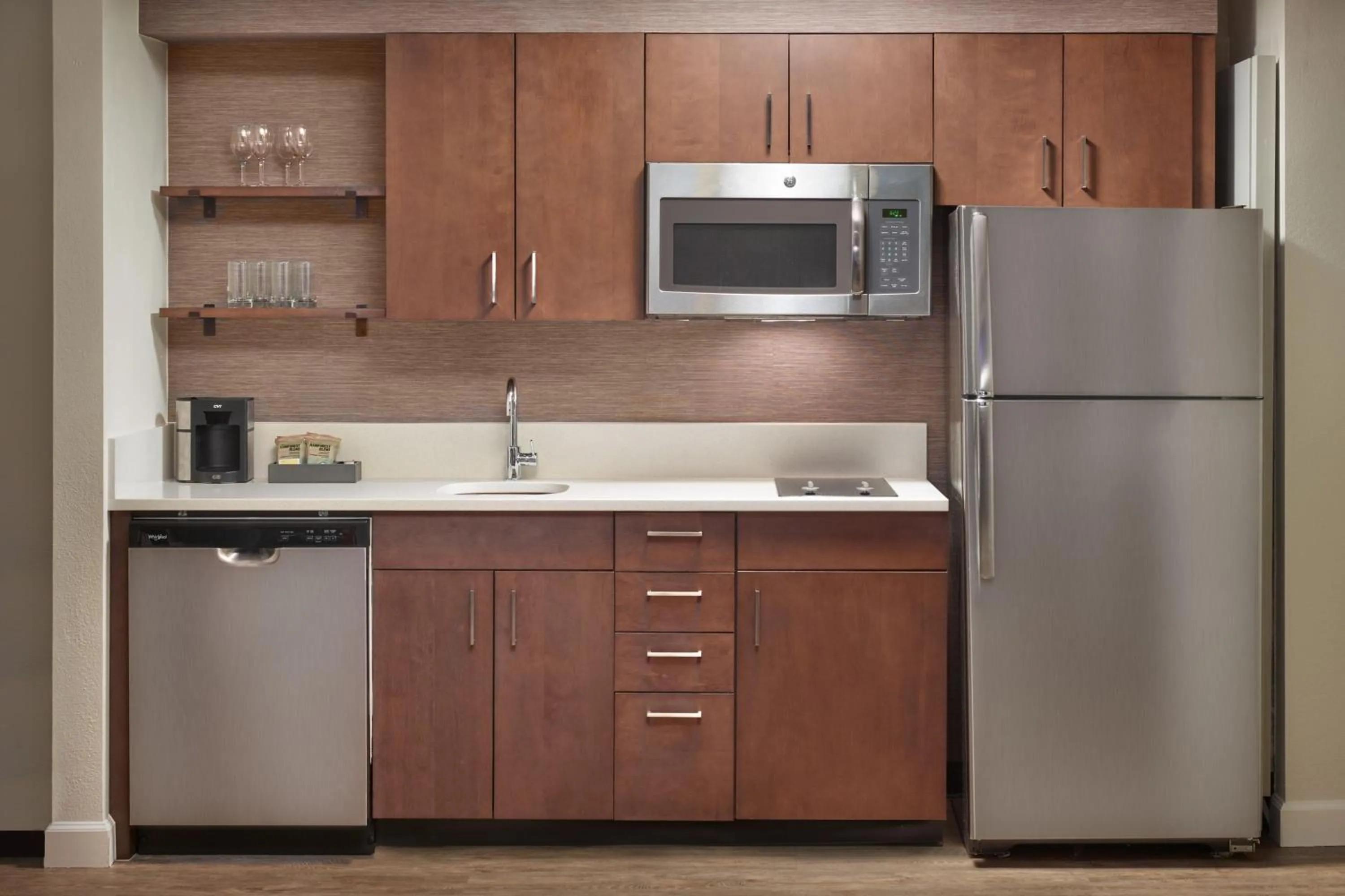 Kitchen or kitchenette in Residence Inn Washington, DC/ Downtown