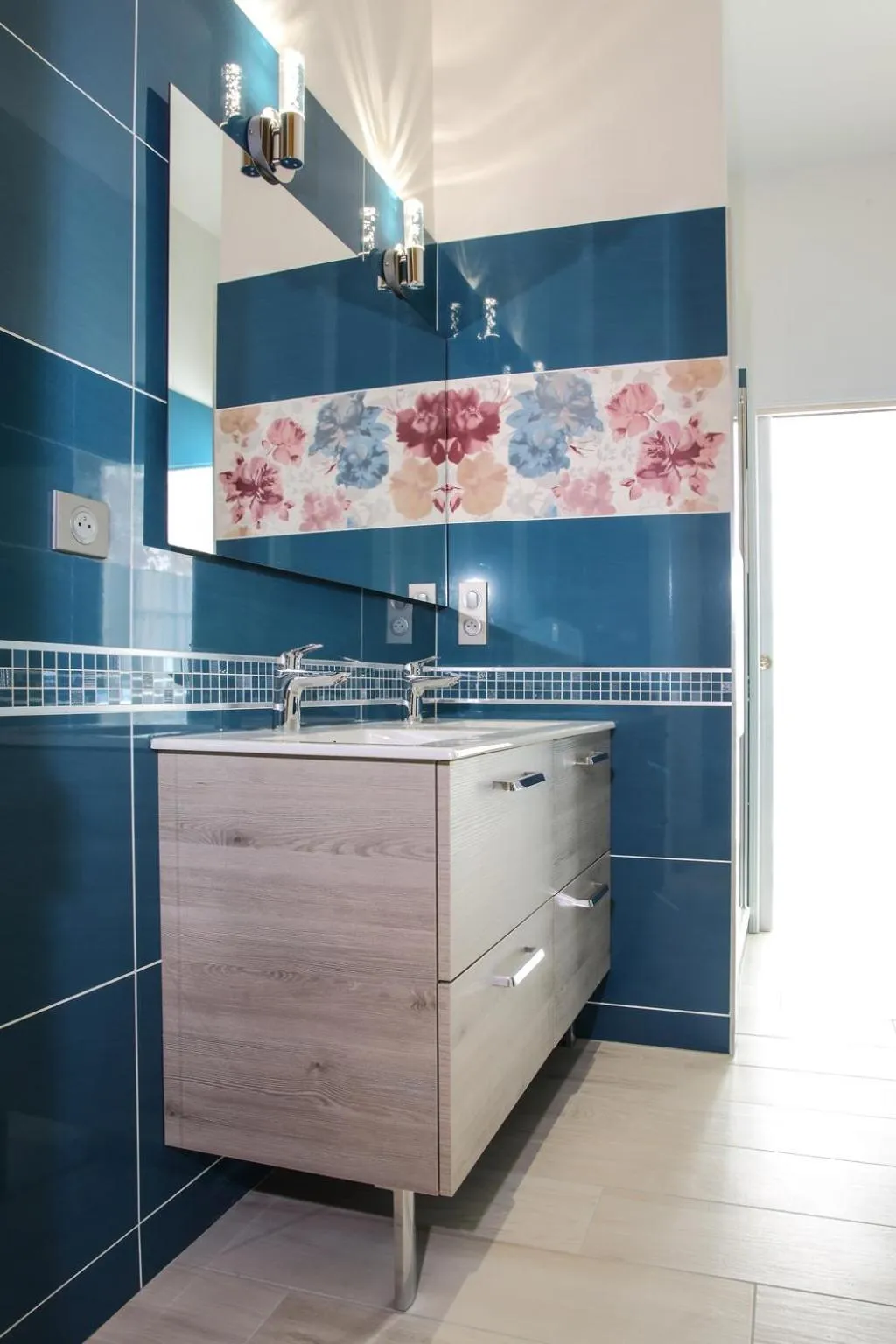 Bathroom in Chambres d'hotes de Pouzelande