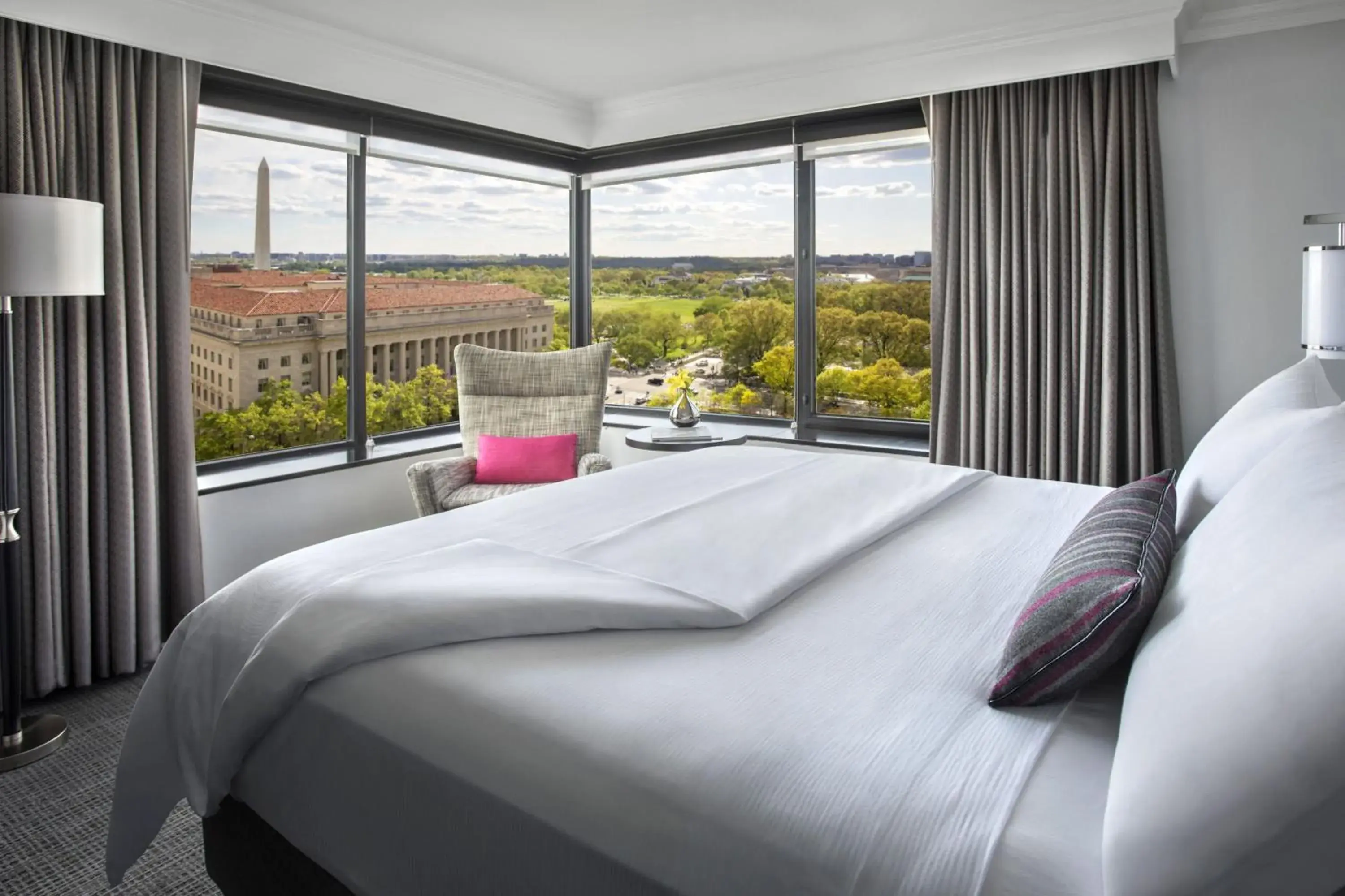 Premium Large King Room with Monument View in JW Marriott Washington, DC Premium Large King Room with Monument View in JW Marriott Washington, DC