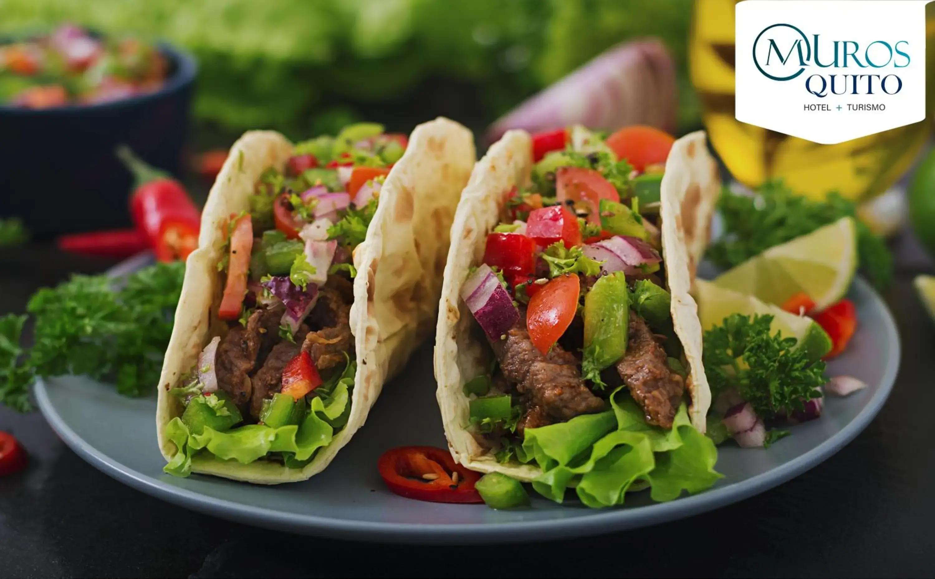 Food and drinks in Hotel Muros Quito Food and drinks in Hotel Muros Quito