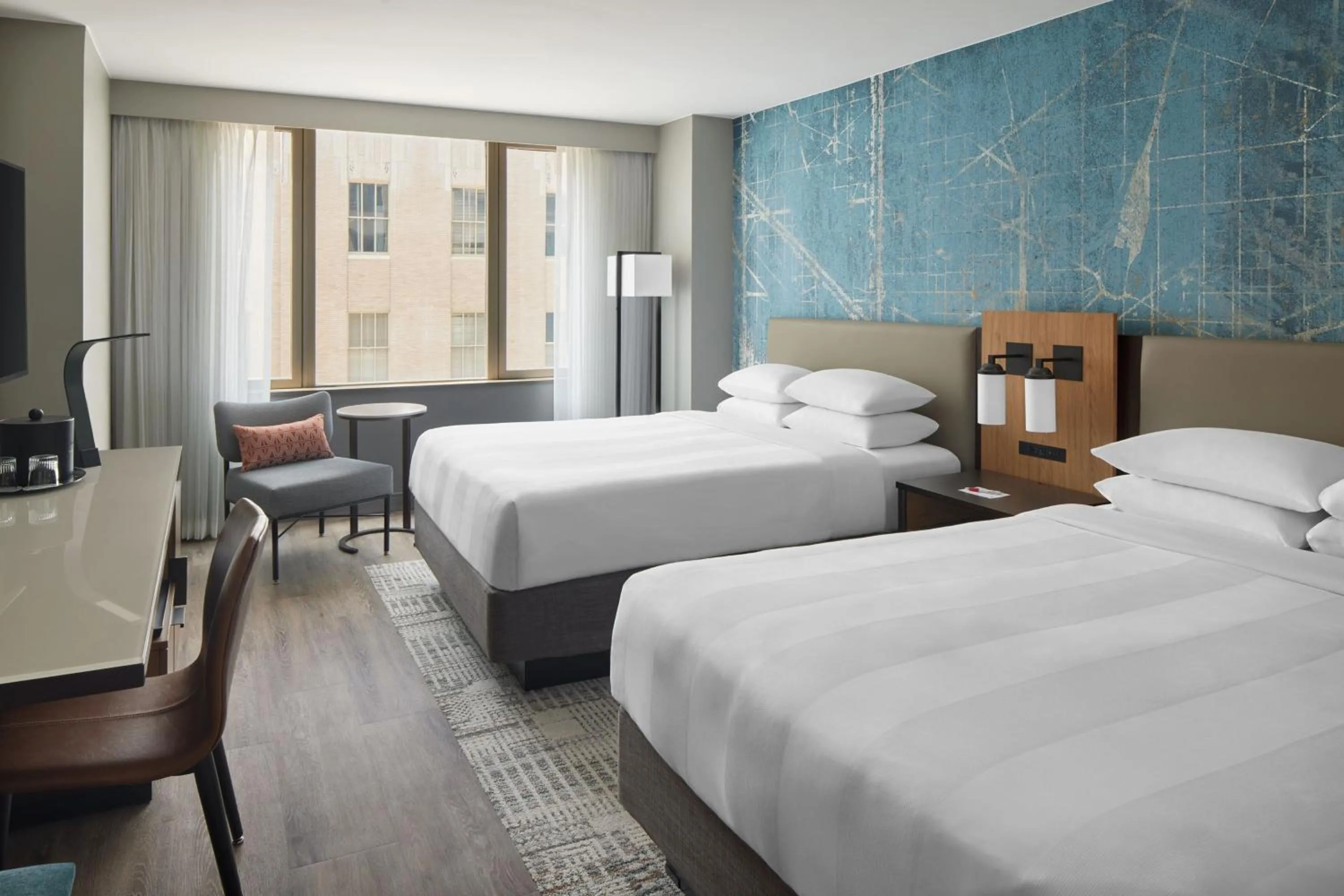 Photo of the whole room, Bed in Washington Marriott at Metro Center