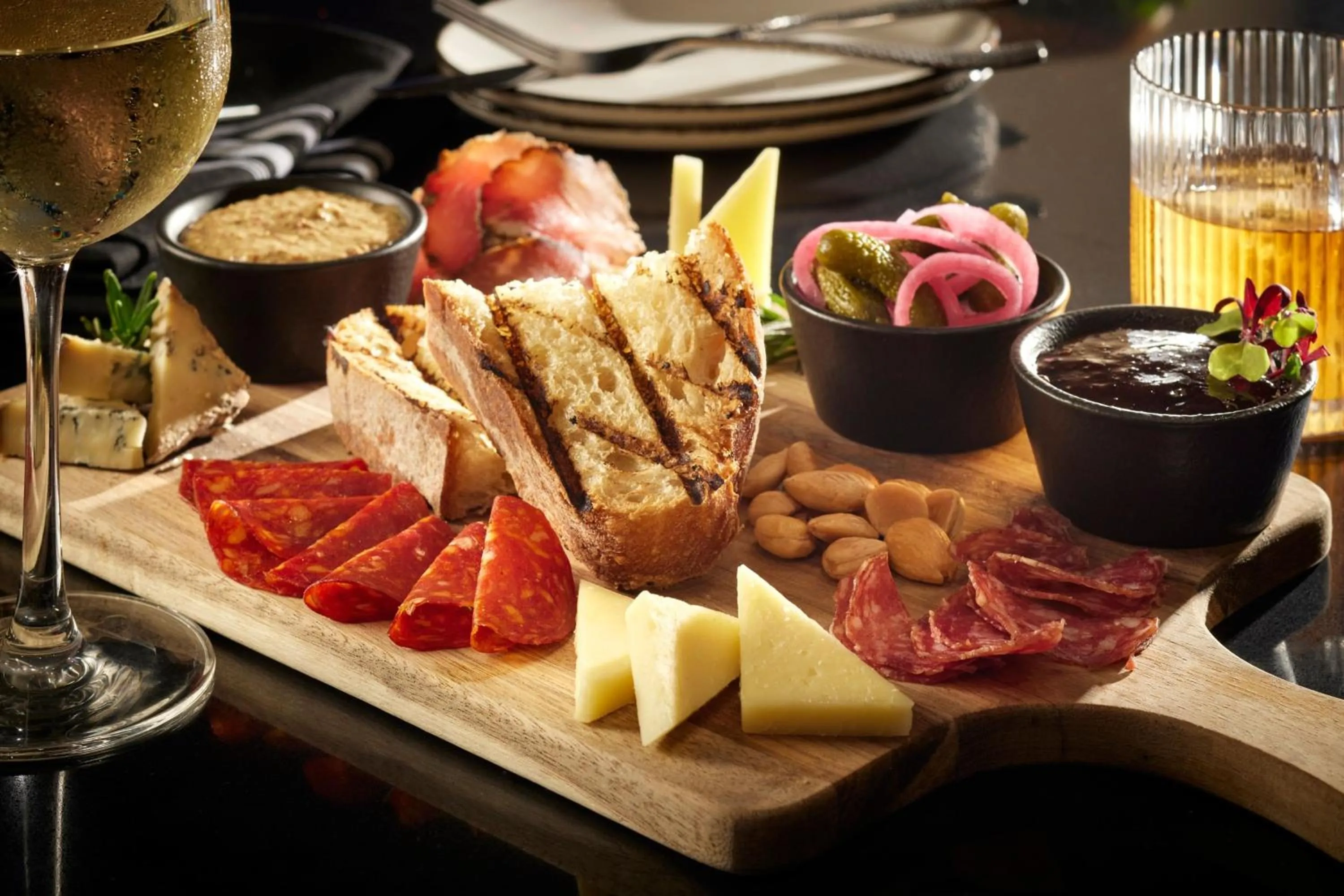 Restaurant/places to eat in Washington Marriott at Metro Center