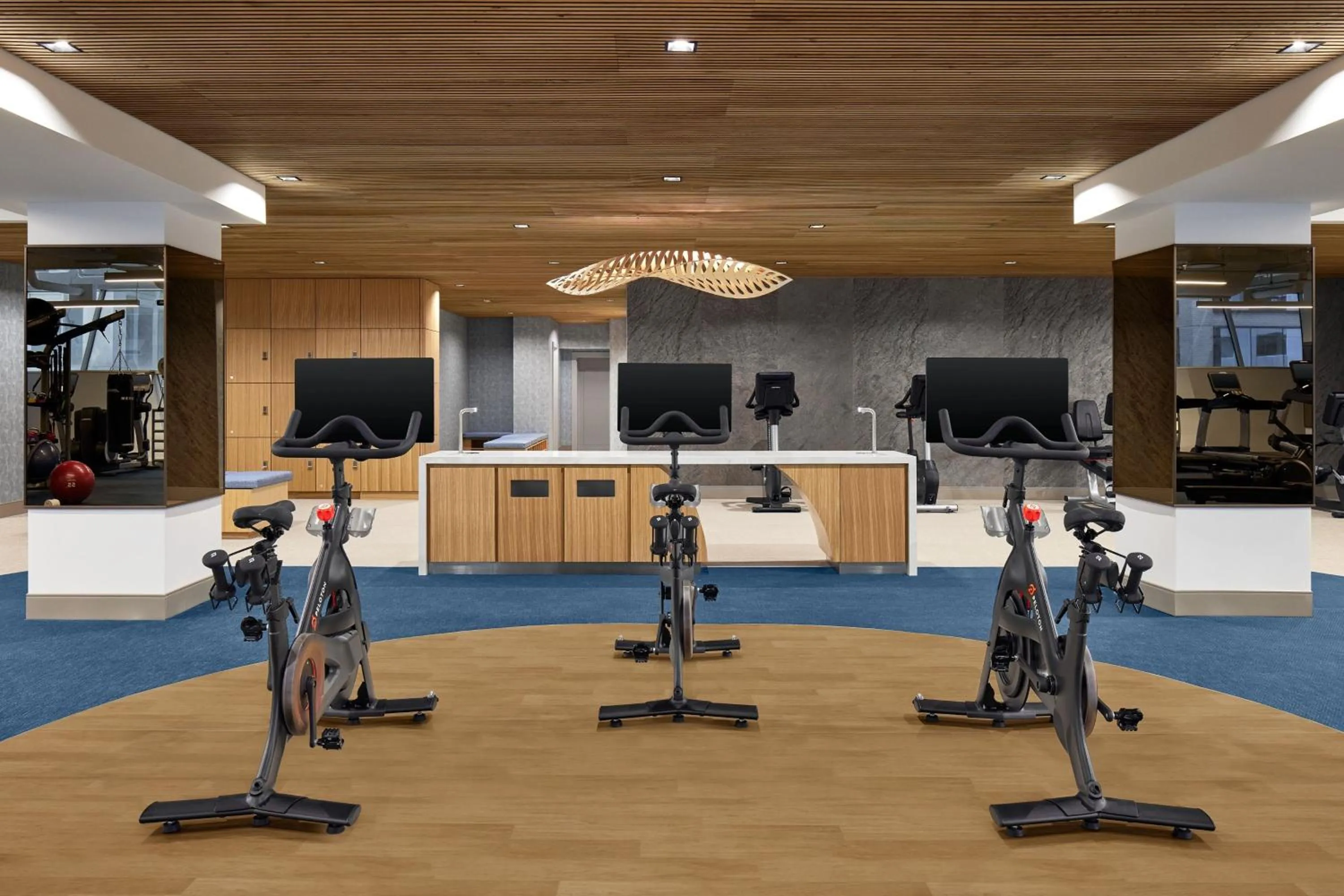 Fitness centre/facilities in The Westin DC Downtown