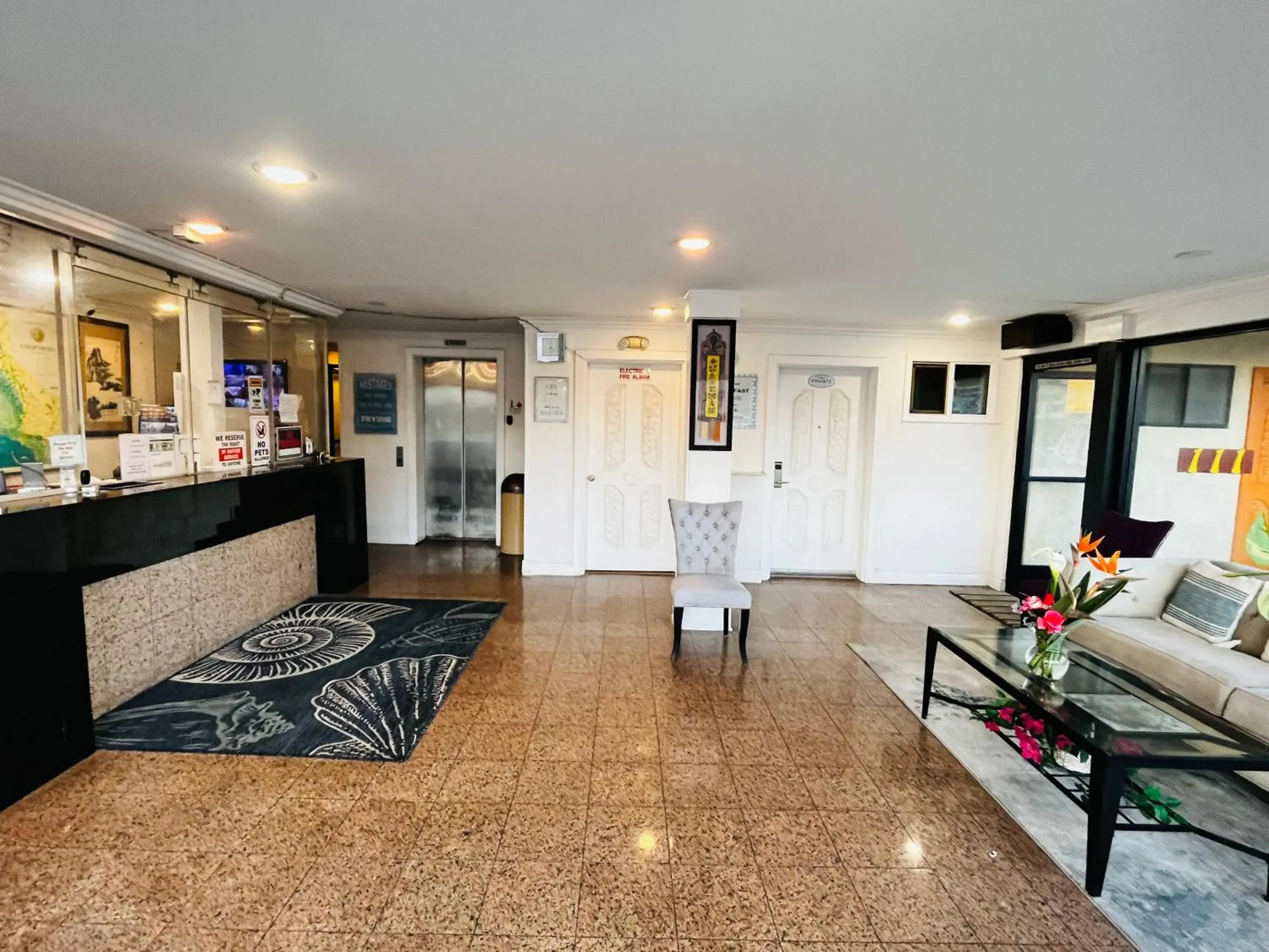 Lobby or reception in 777 Motor Inn Lobby or reception in 777 Motor Inn