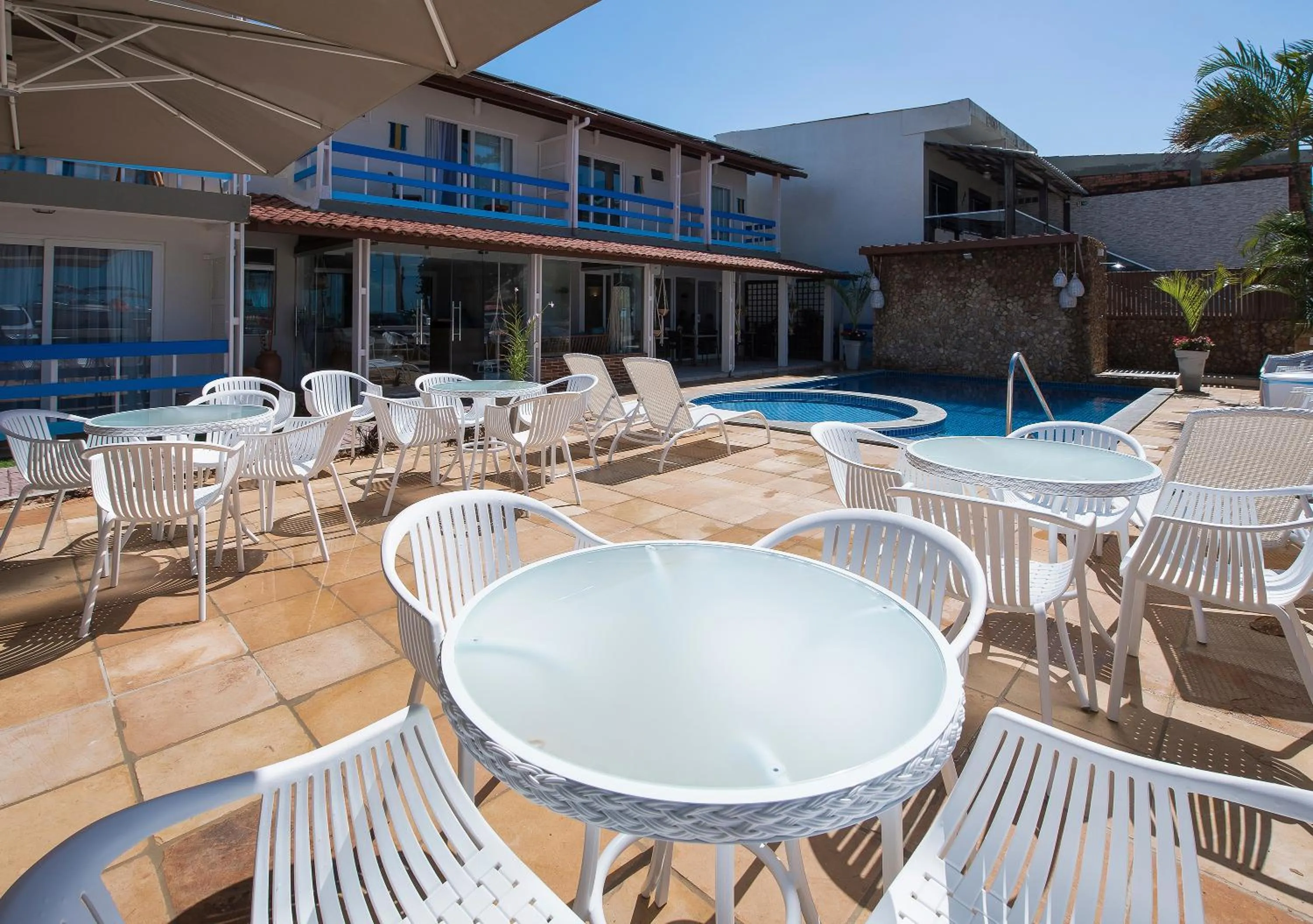 Swimming pool in Pousada Olho D'água