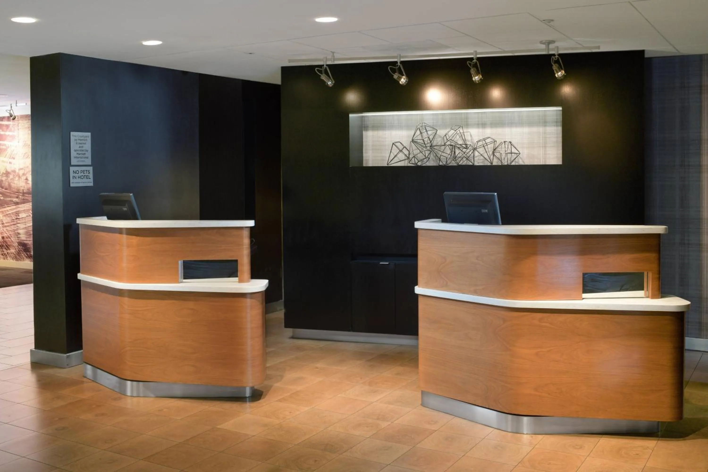 Lobby or reception in Courtyard by Marriott Albuquerque Airport