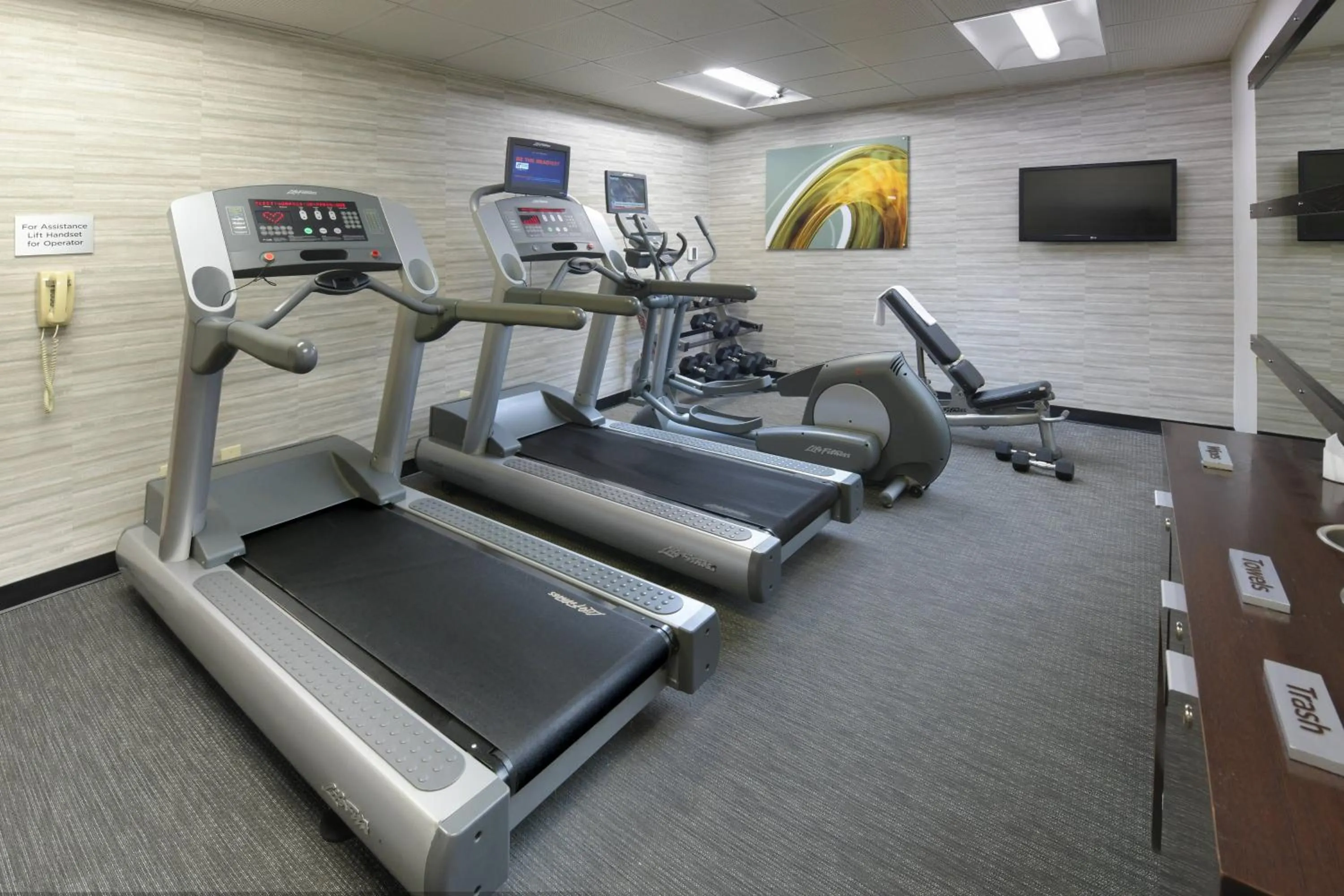 Fitness centre/facilities in Courtyard by Marriott Albuquerque Airport