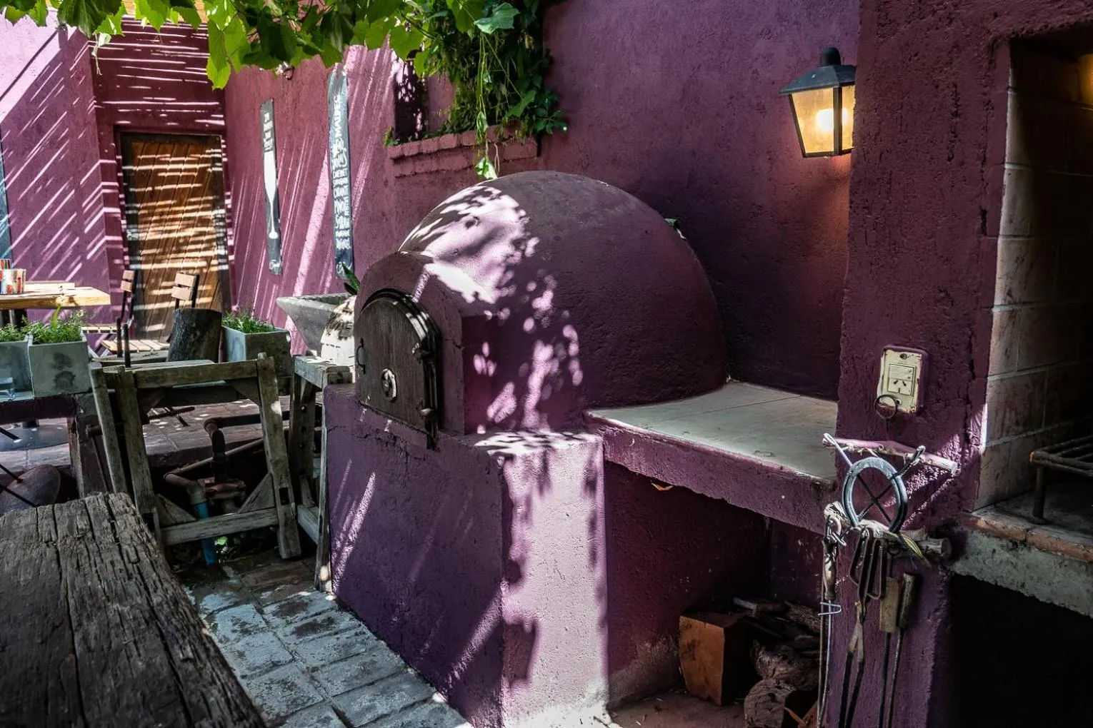 oven in Posada Borravino