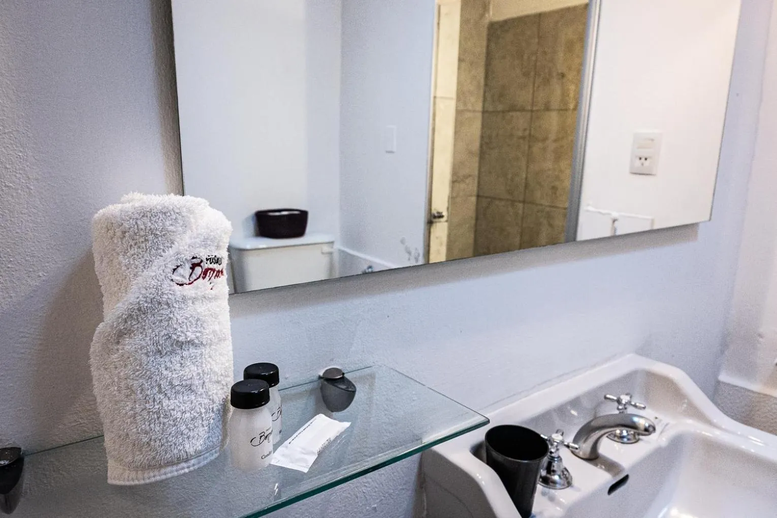 Bathroom in Posada Borravino