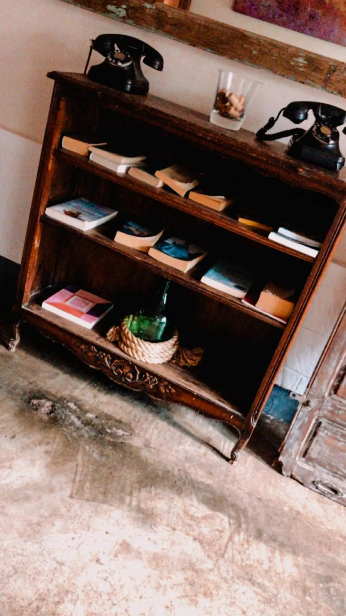 Living room in Posada Borravino
