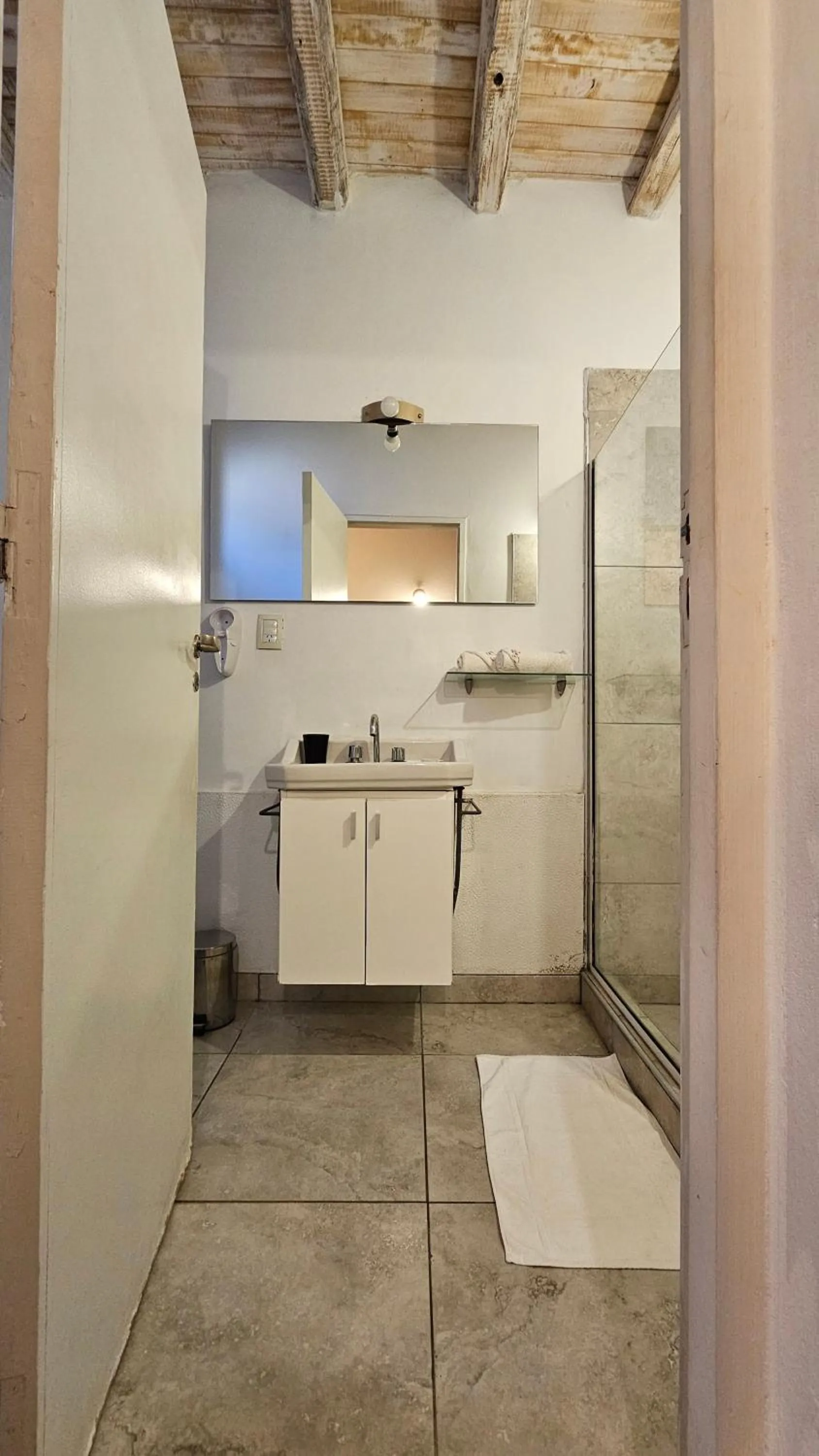 Bathroom in Posada Borravino