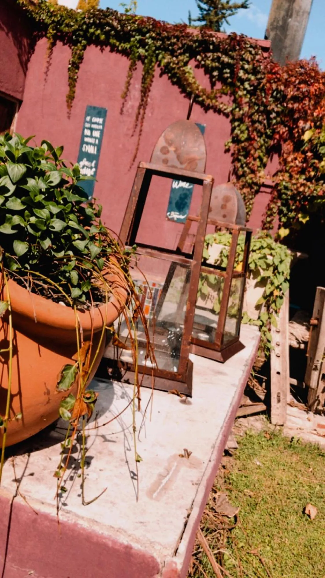 Garden in Posada Borravino