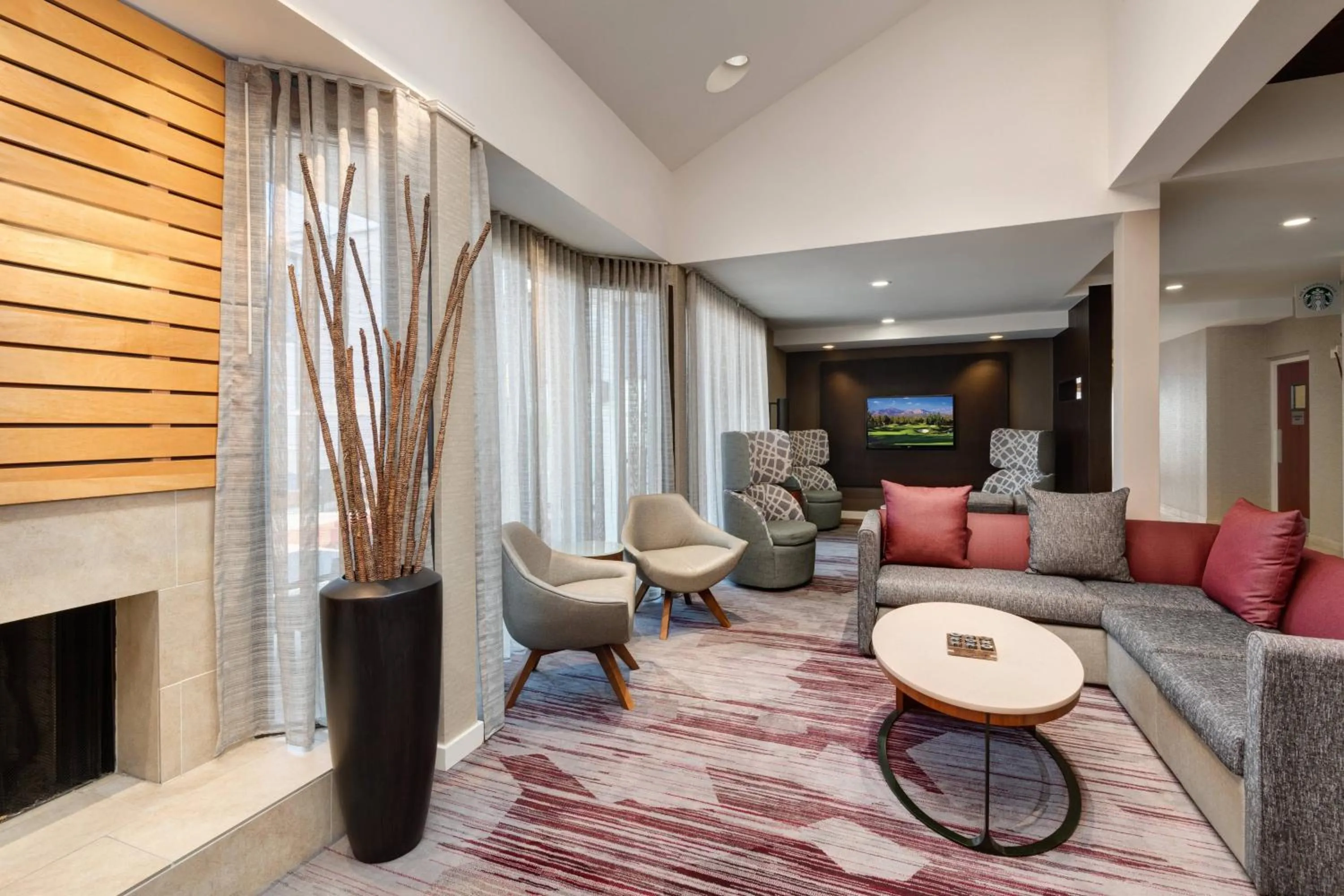 Lobby or reception in Courtyard by Marriott Augusta