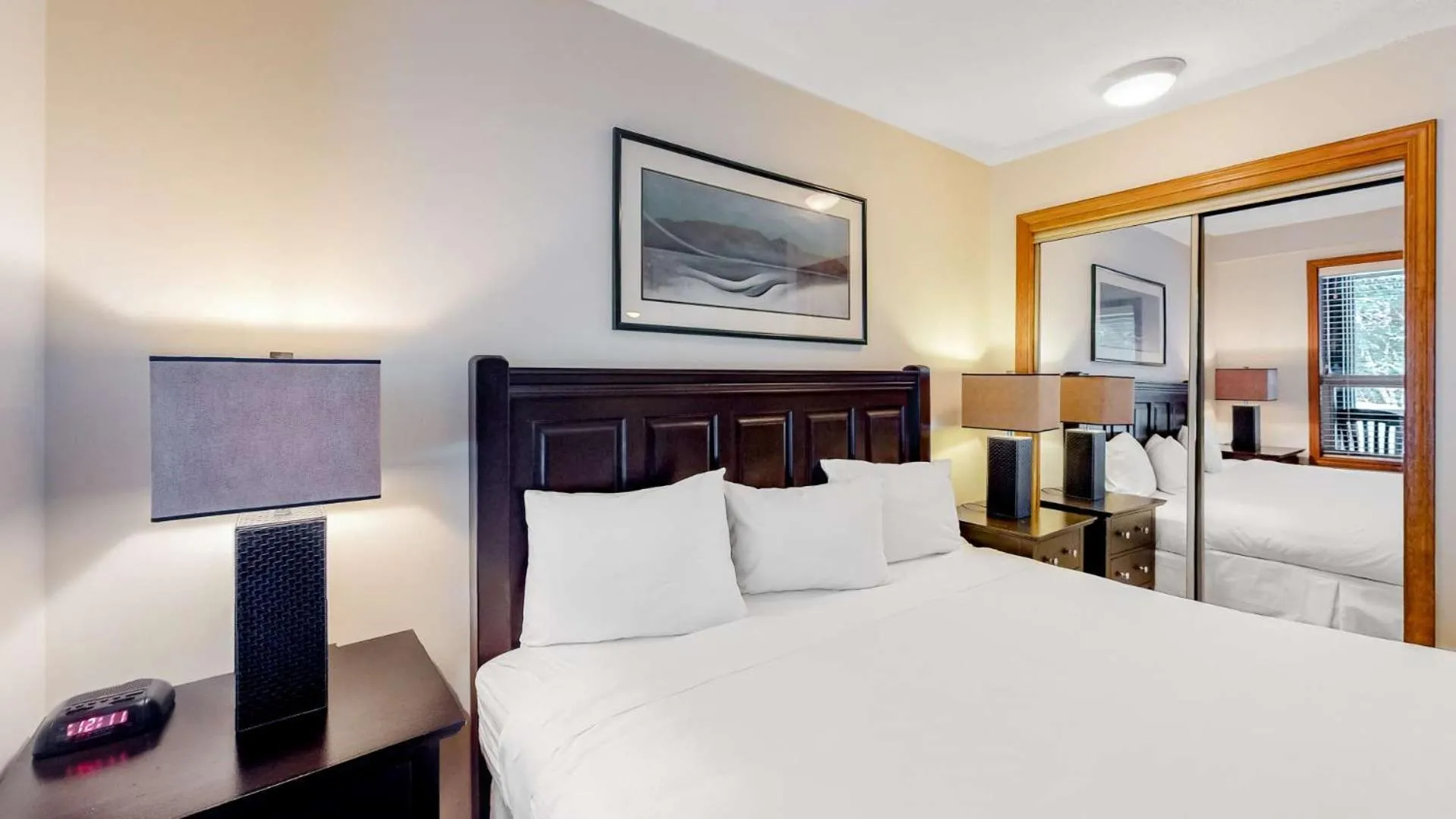 Bed in Marketplace Lodge