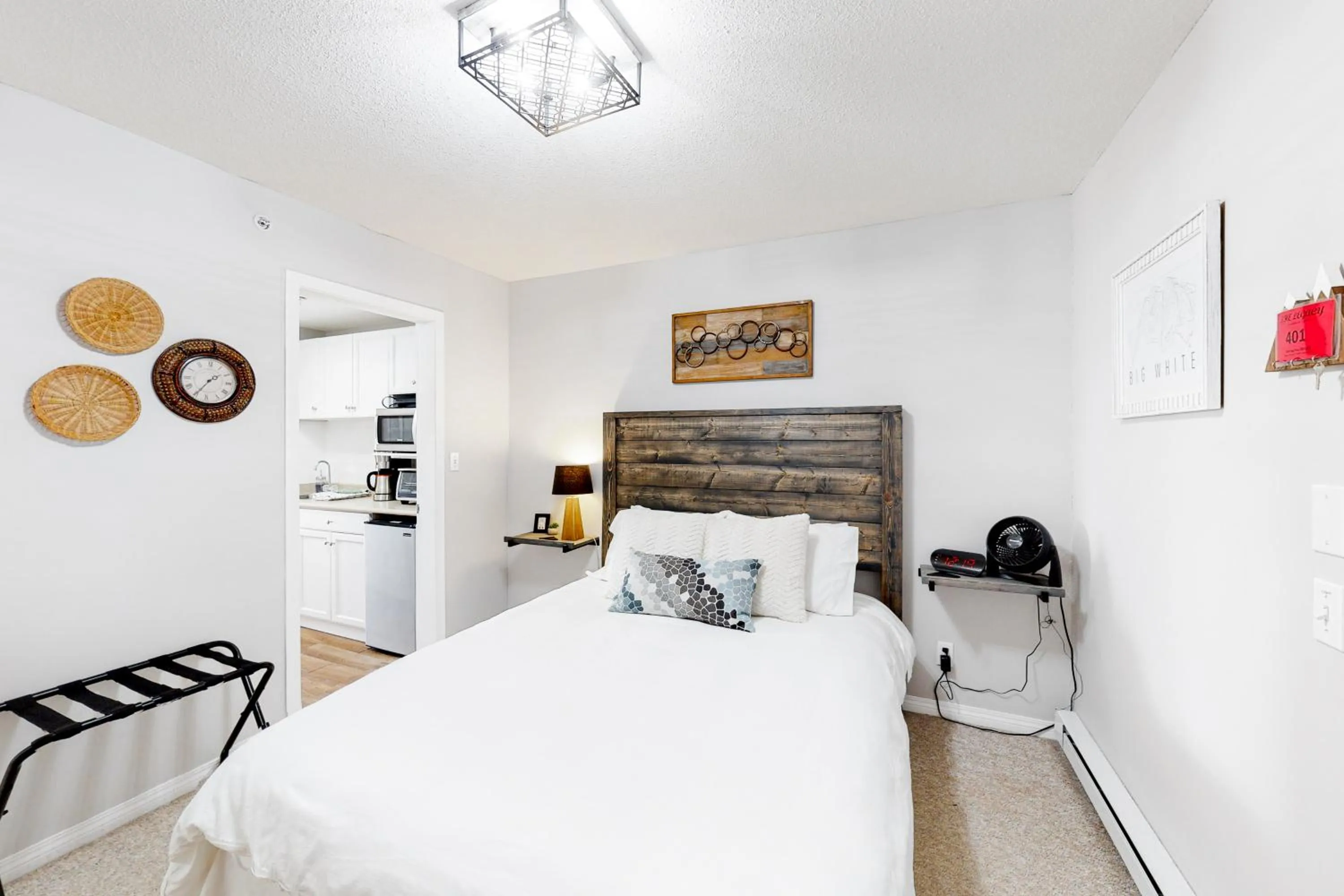 Bed in Marketplace Lodge