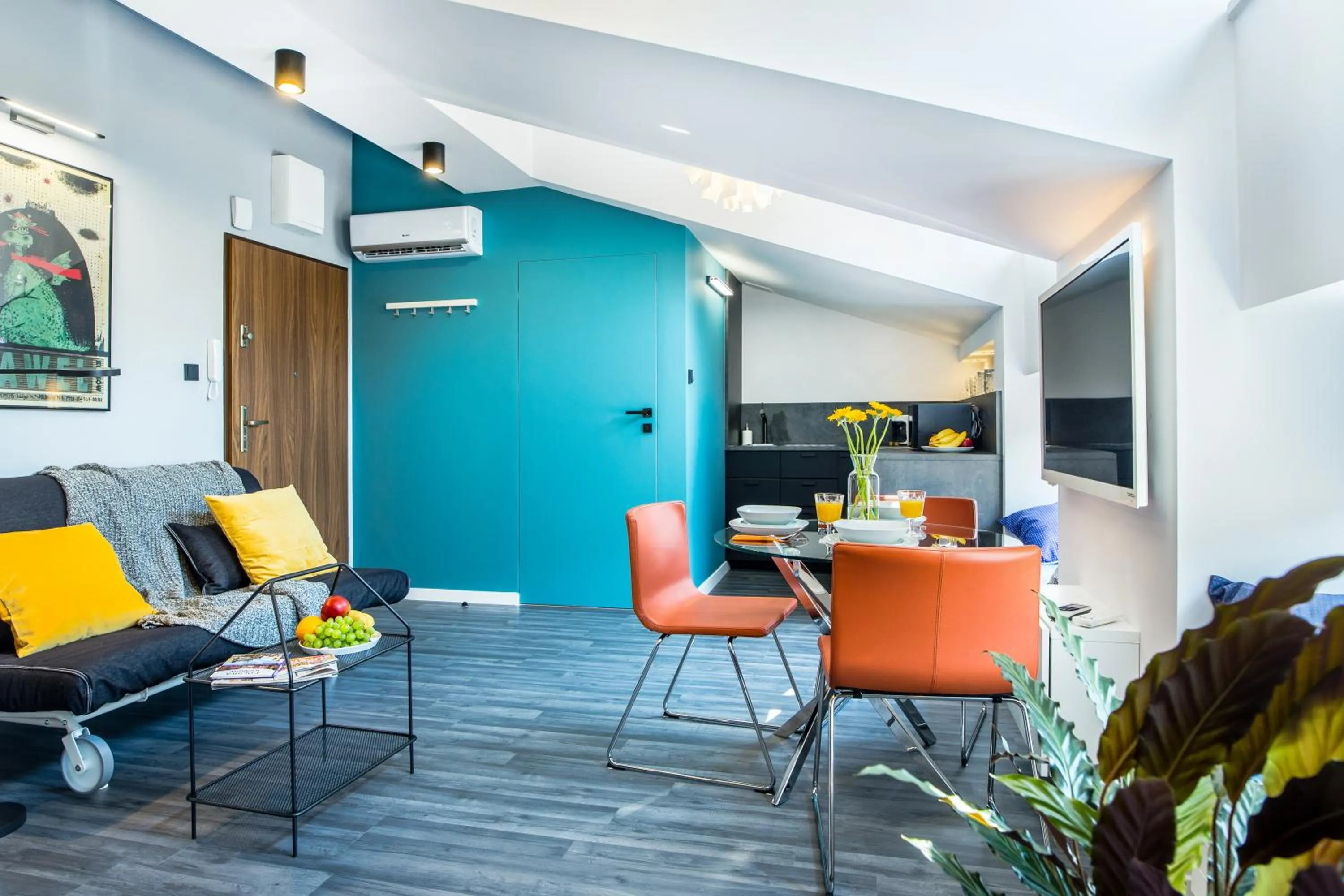 Bedroom in Krakow Central Apartments