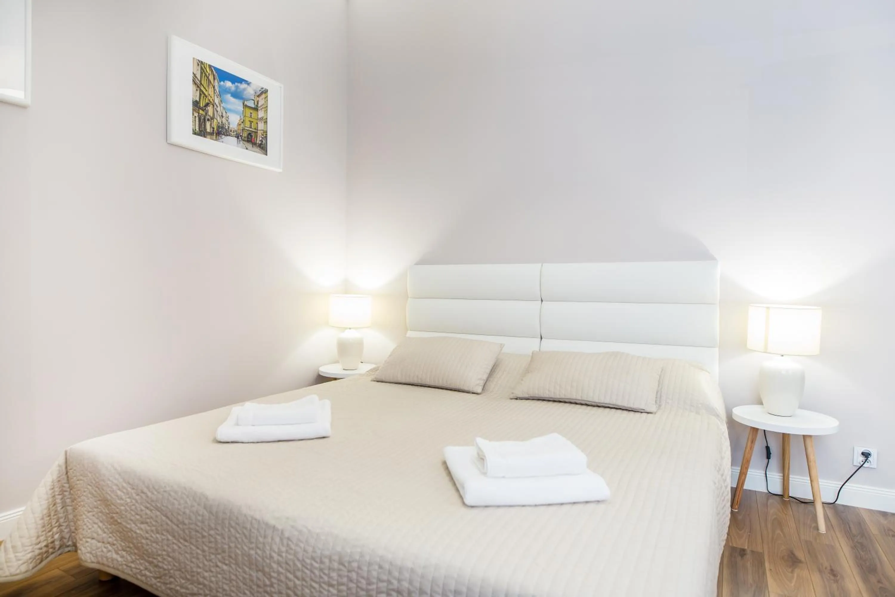 Bedroom, Bed in Krakow Central Apartments