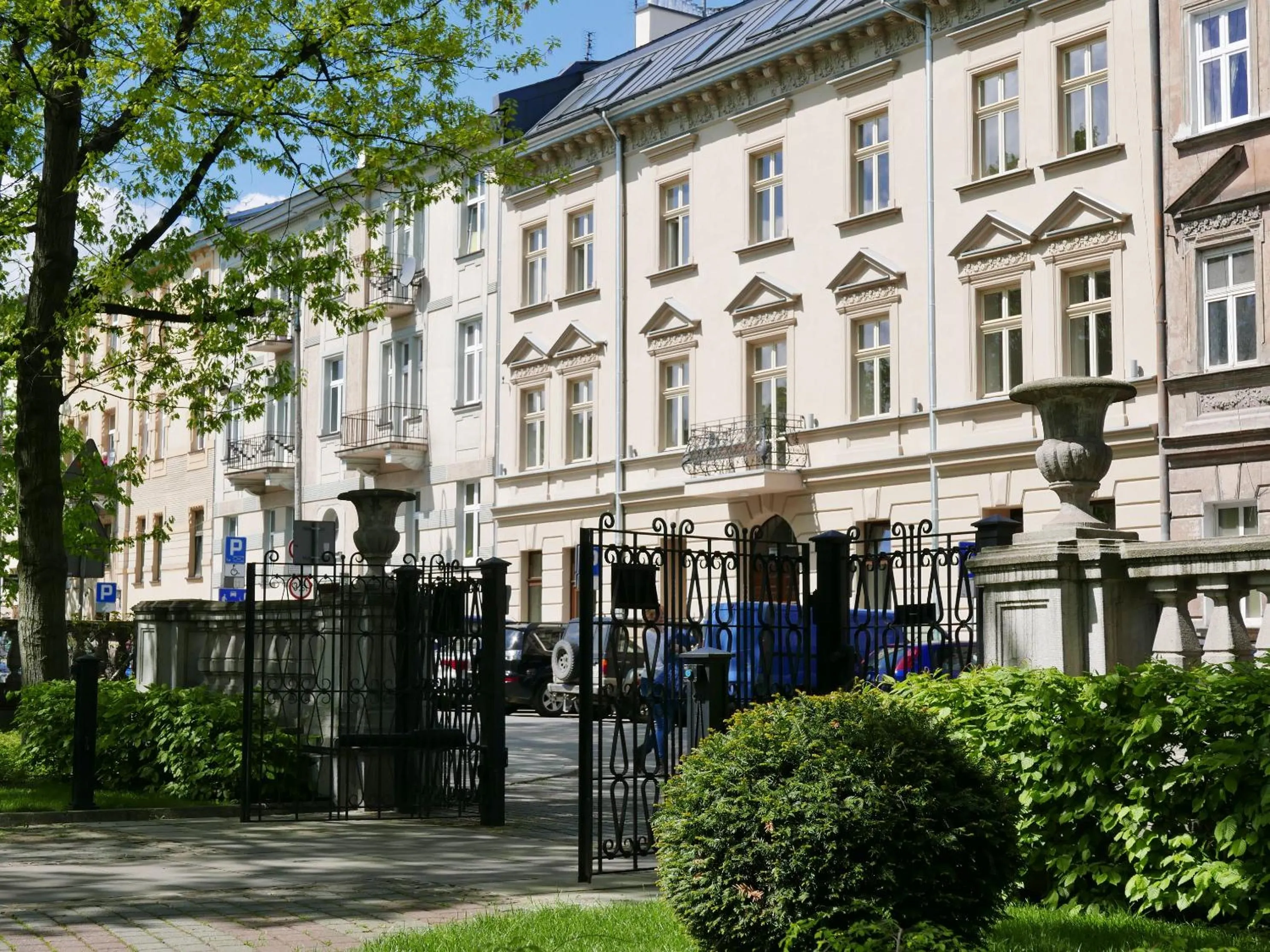 Facade/entrance in Krakow Central Apartments