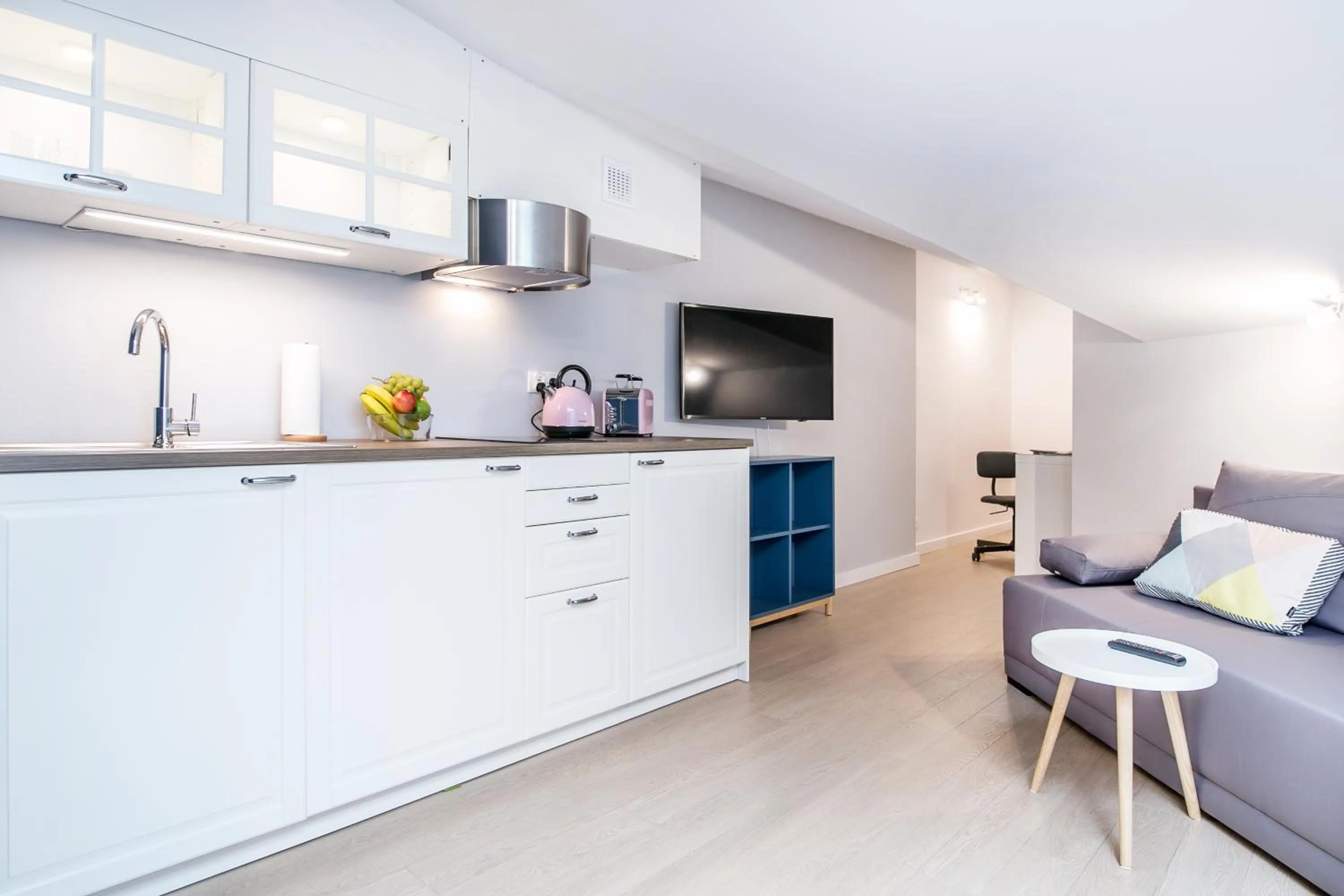 TV and multimedia in Krakow Central Apartments