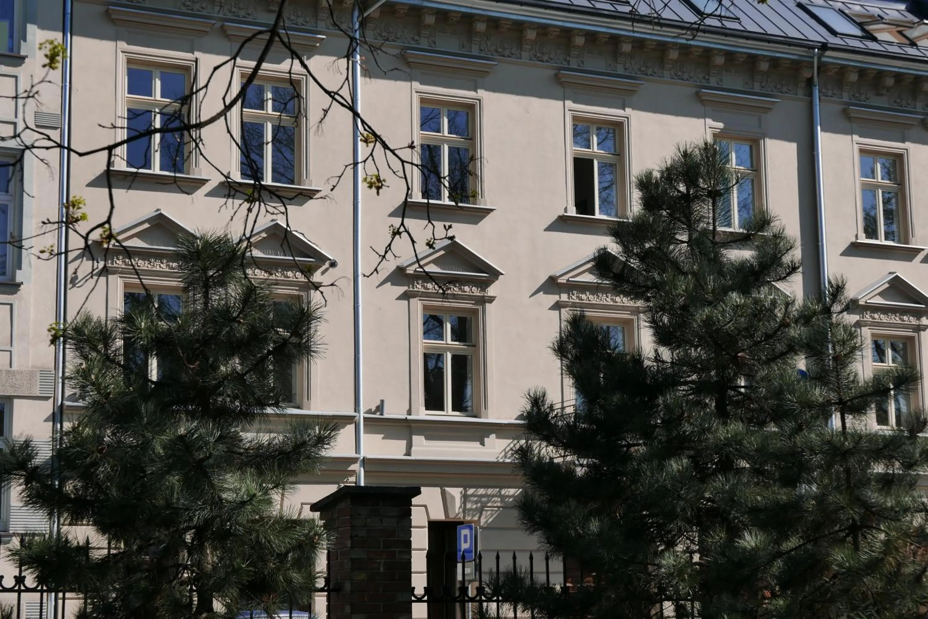 Facade/entrance in Krakow Central Apartments