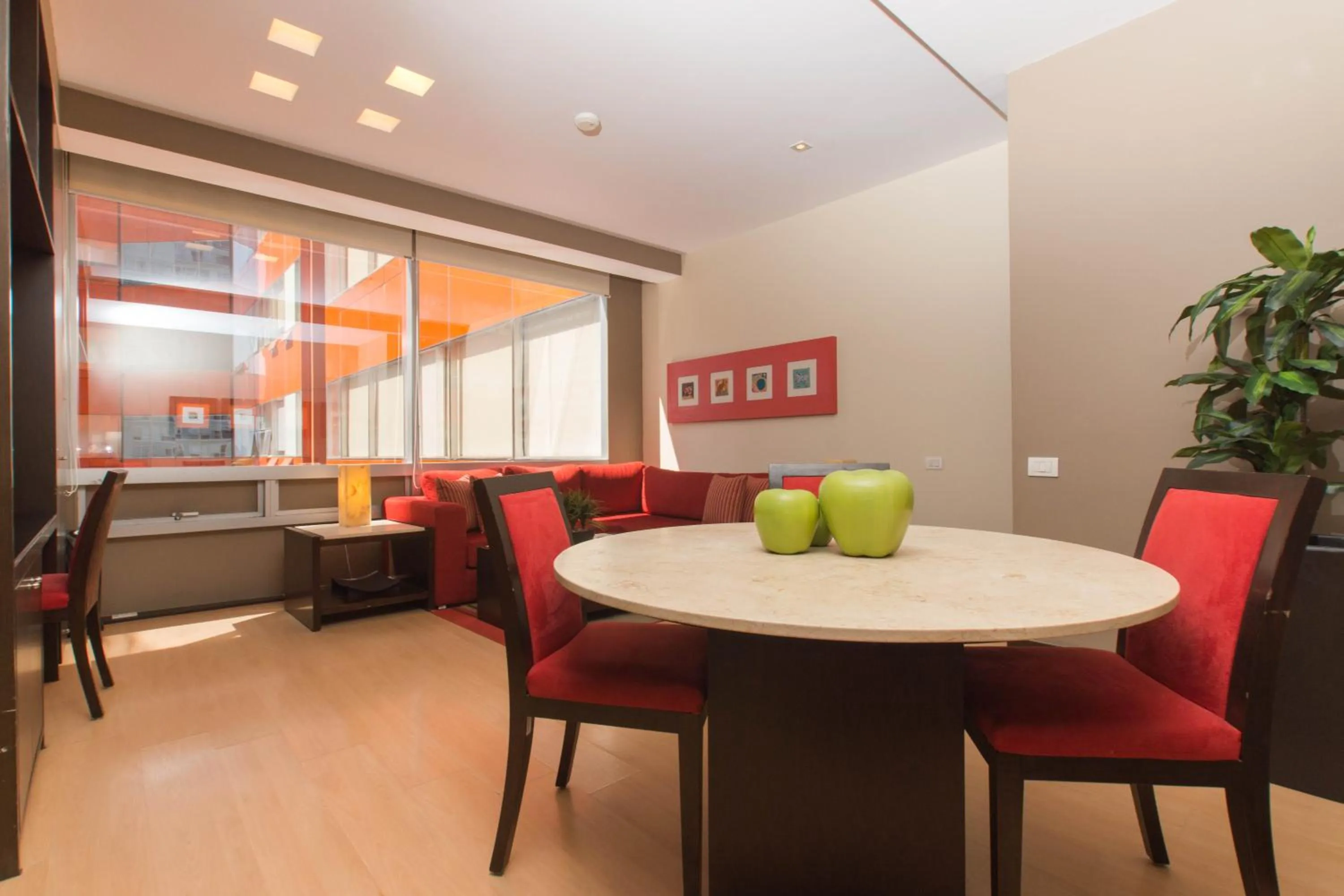 Living room in Hausuites