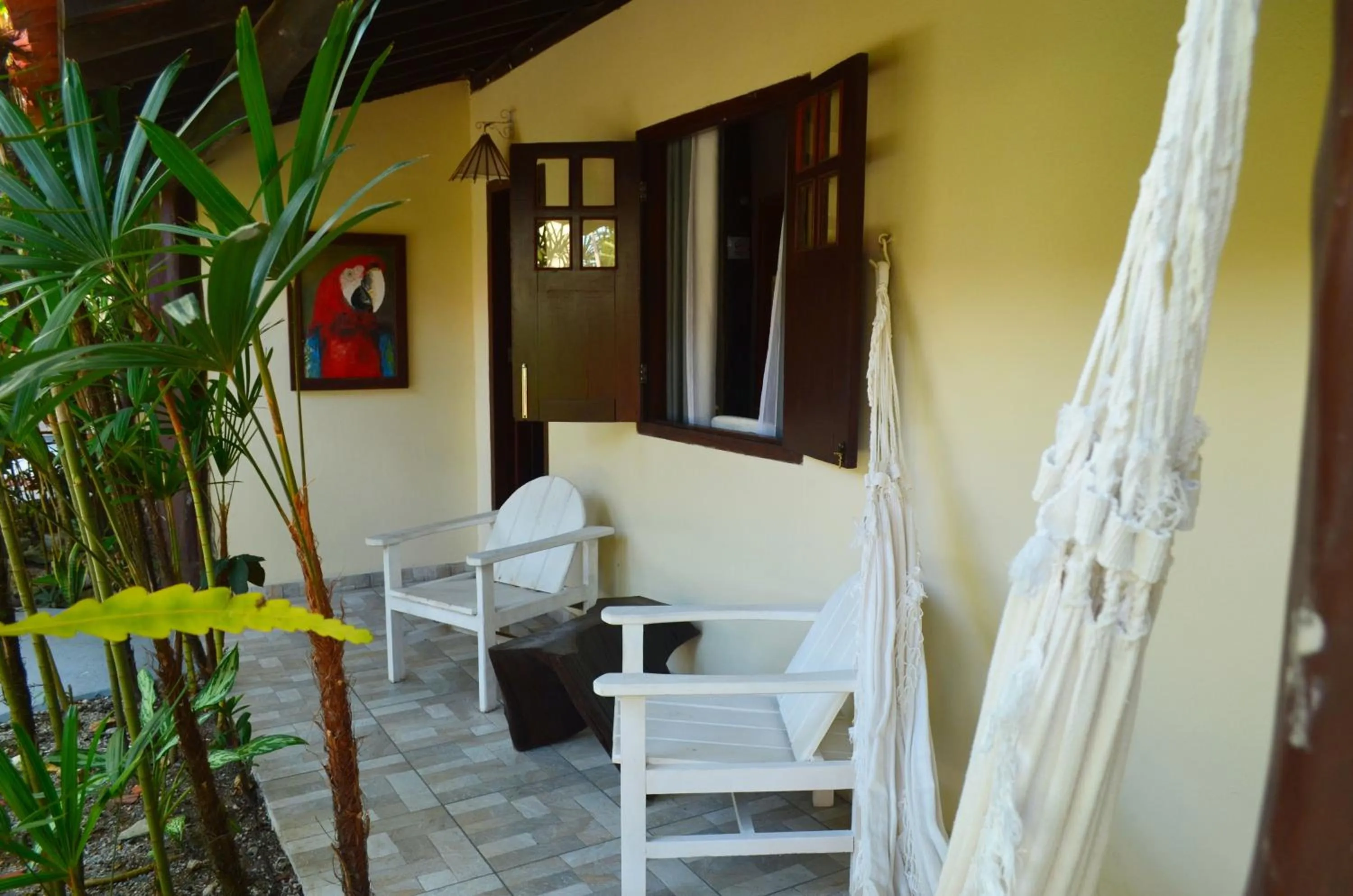 Balcony/Terrace in Pousada Fragata - Arraial D Ajuda - Melhor Localização e Atendimento