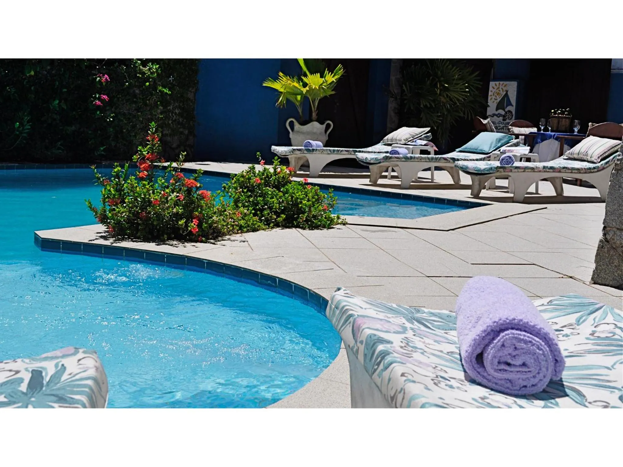 Patio in Pousada Fragata - Arraial D Ajuda - Melhor Localização e Atendimento