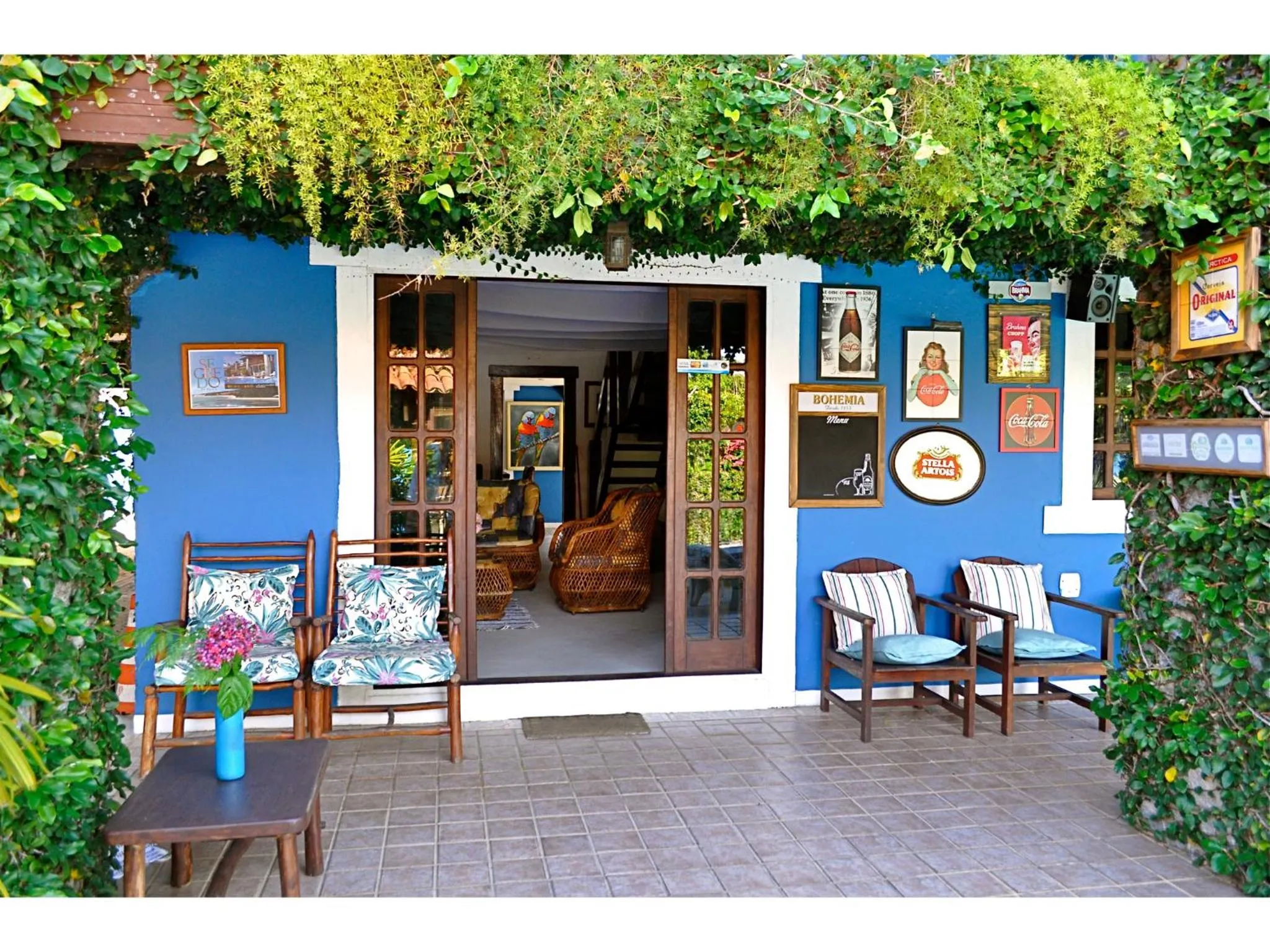 Patio in Pousada Fragata - Arraial D Ajuda - Melhor Localização e Atendimento