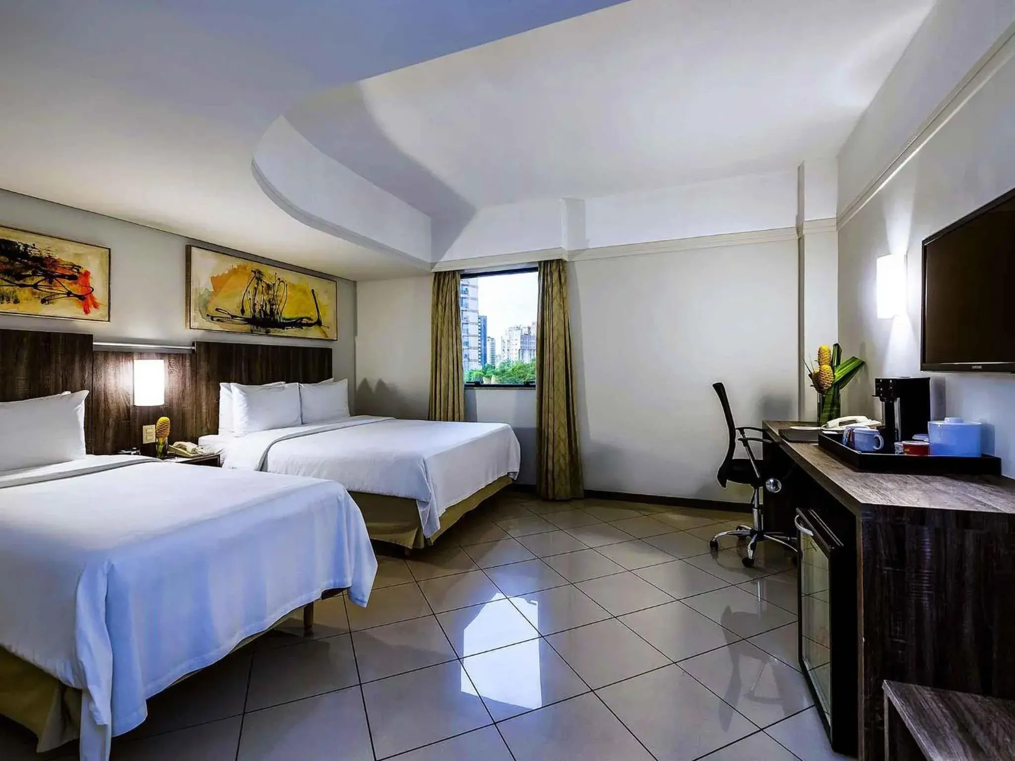 Superior room with two double beds , Executive Floor - single occupancy in Grand Mercure Belem do Para Superior room with two double beds , Executive Floor - single occupancy in Grand Mercure Belem do Para