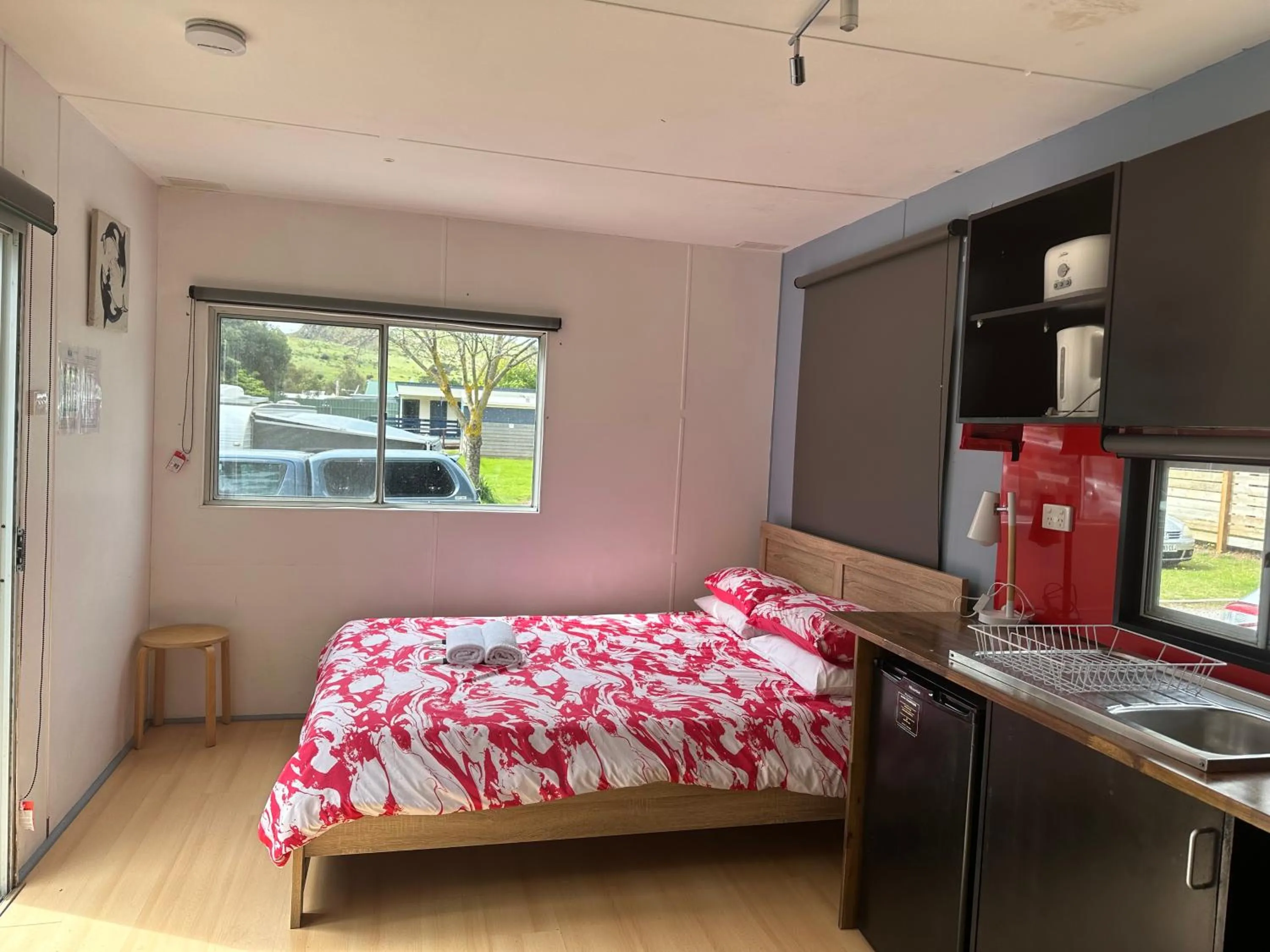 Bed in Second Valley Caravan Park